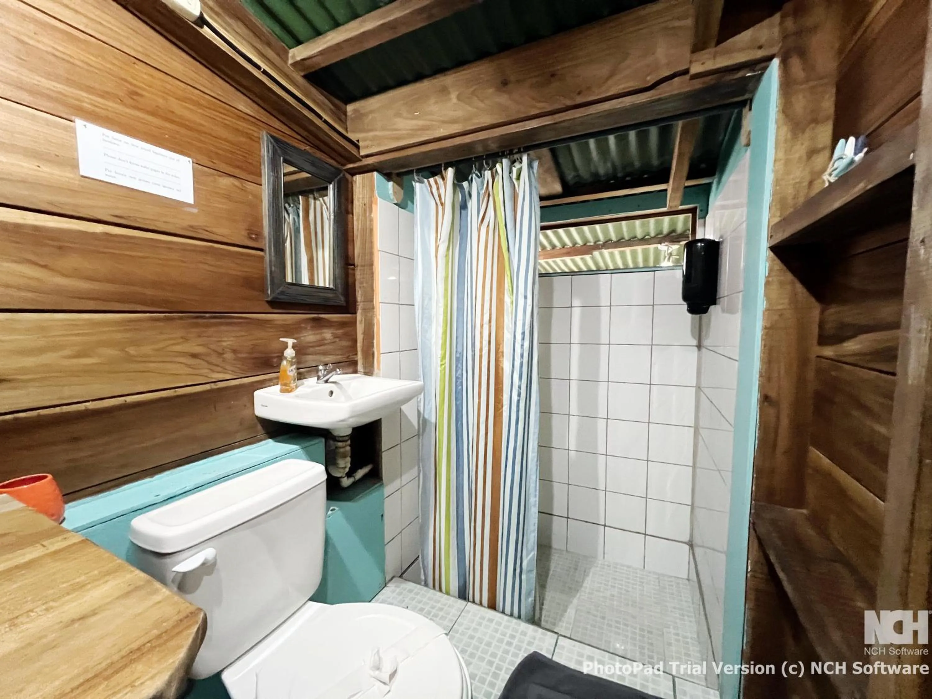 Bathroom in El Jardin de Playa Negra