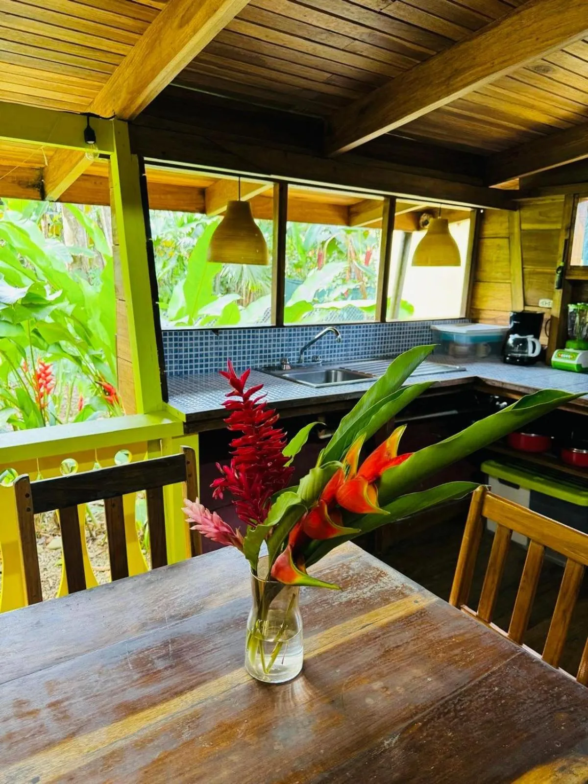 kitchen in El Jardin de Playa Negra