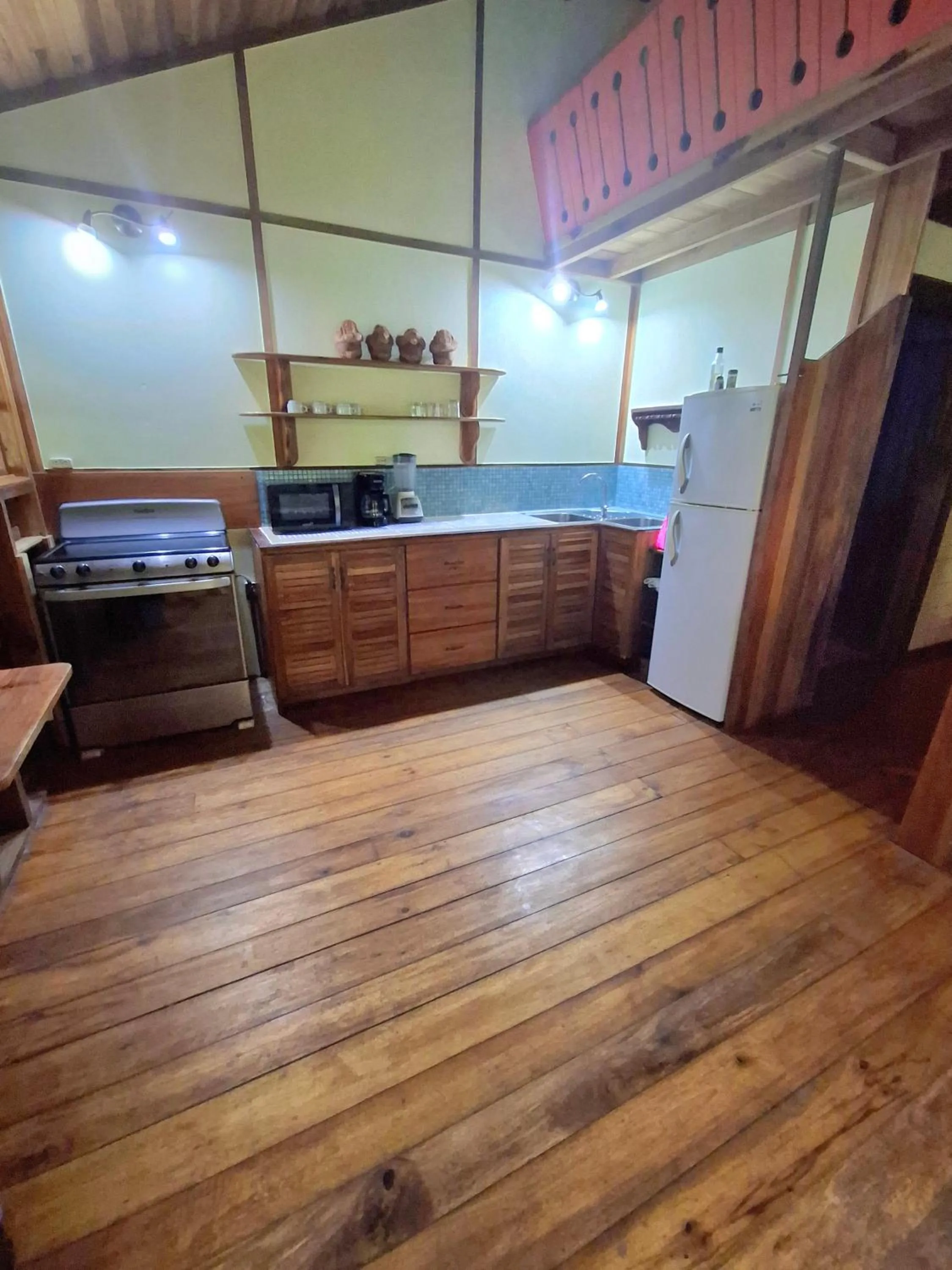 kitchen in El Jardin de Playa Negra