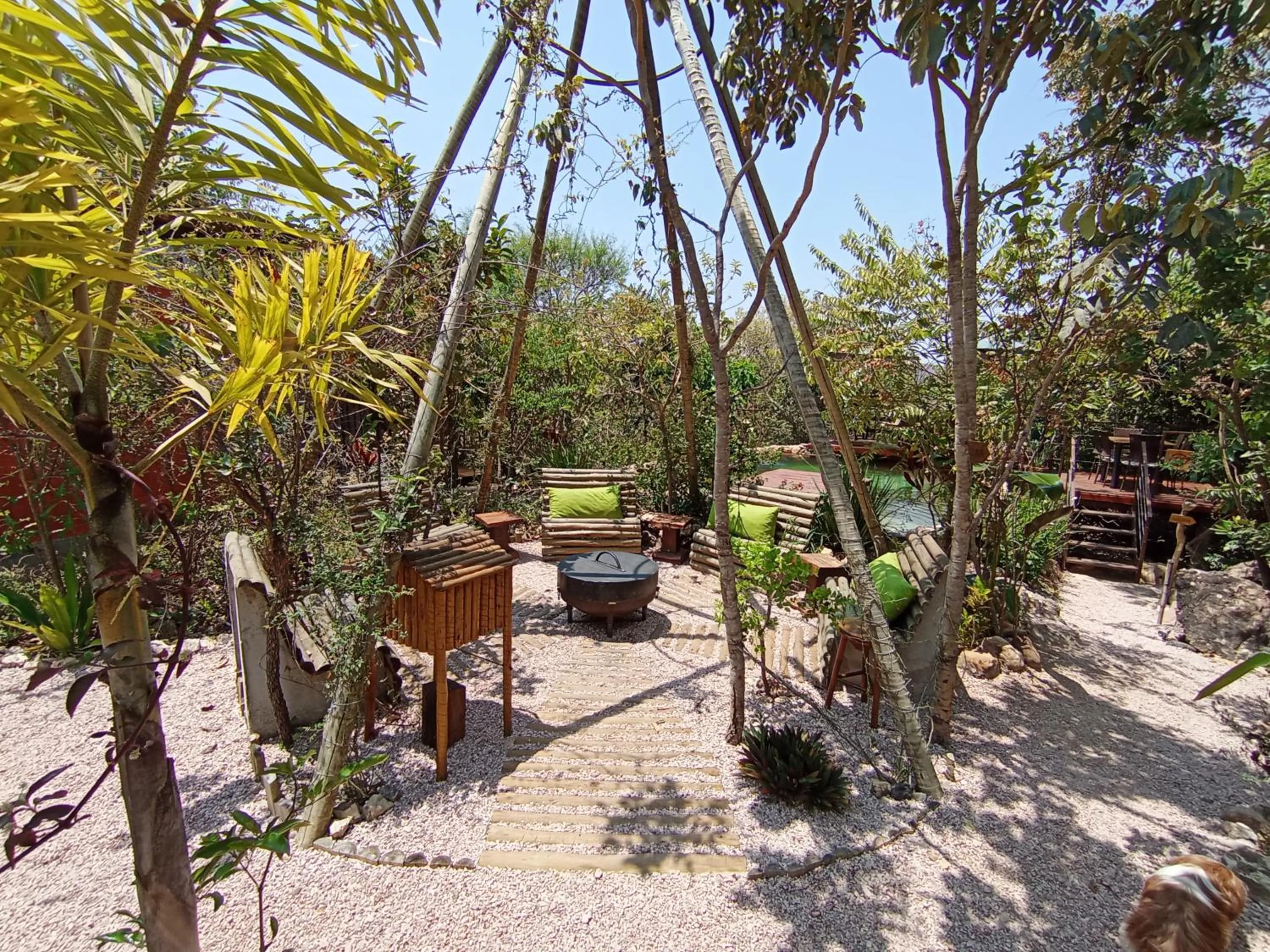 Garden in Vila Abaton