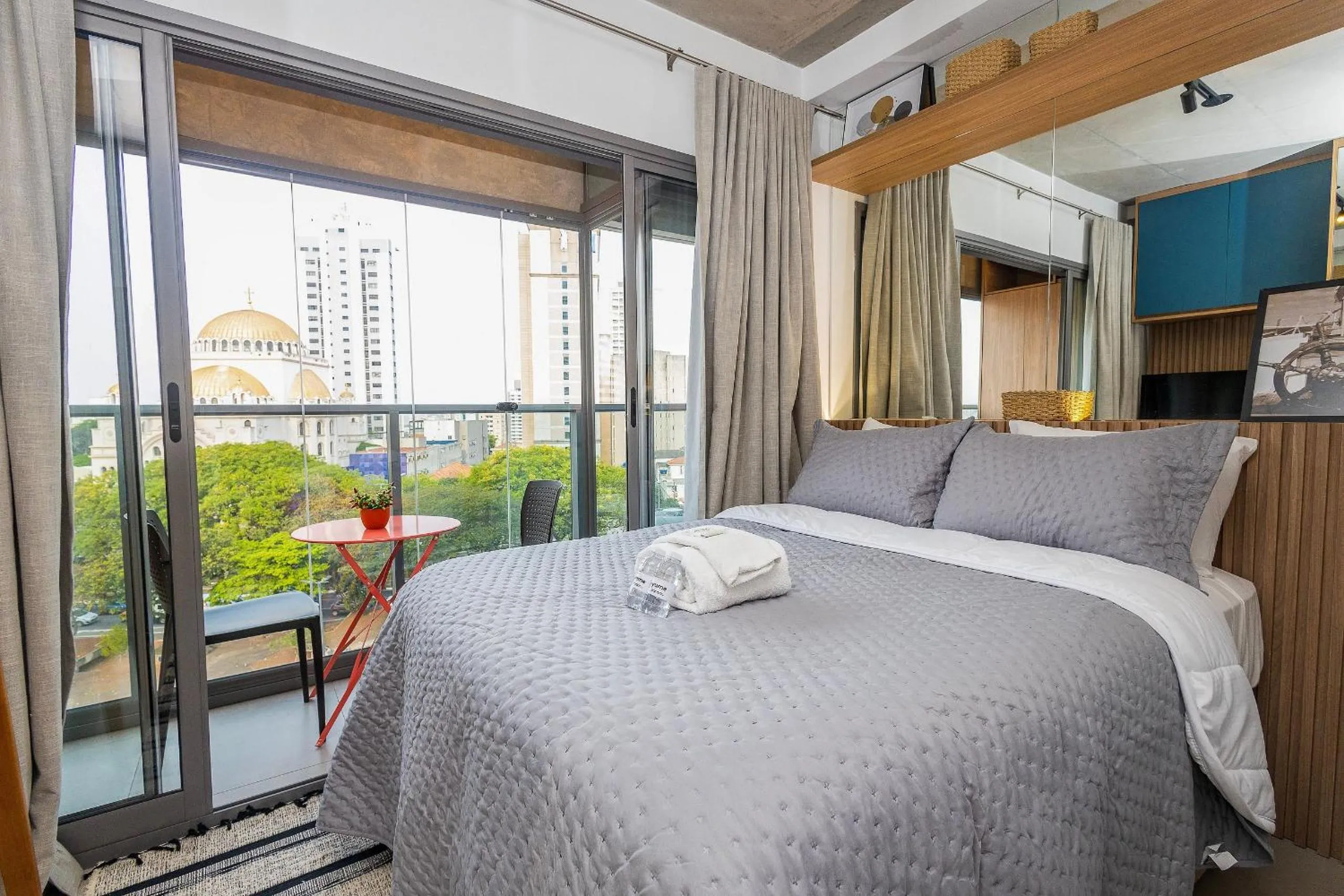 Studio Apartment with Balcony in Yume On Paulista