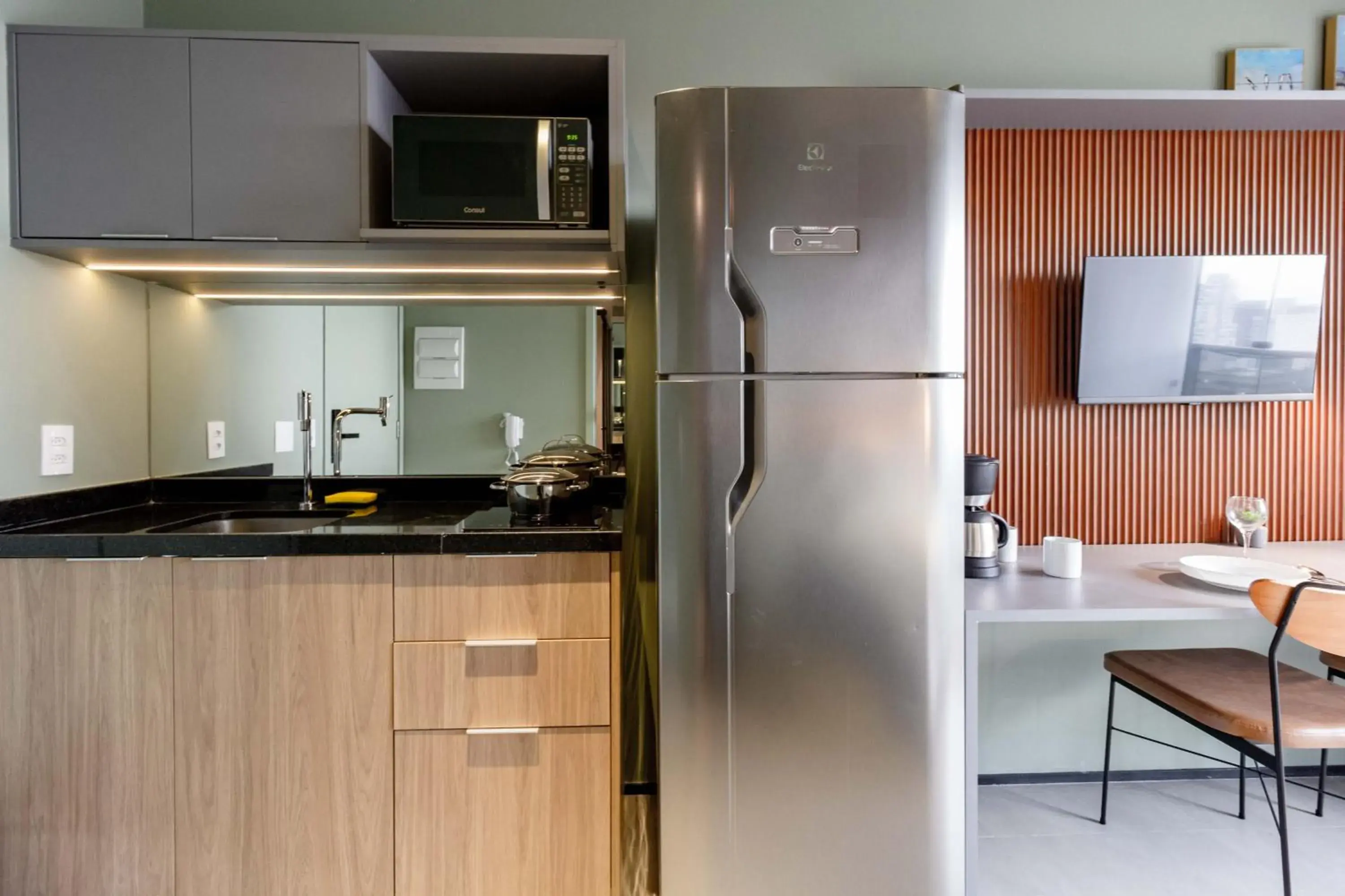 Studio Apartment with One Double Bed in Yume On Paulista Studio Apartment with One Double Bed in Yume On Paulista