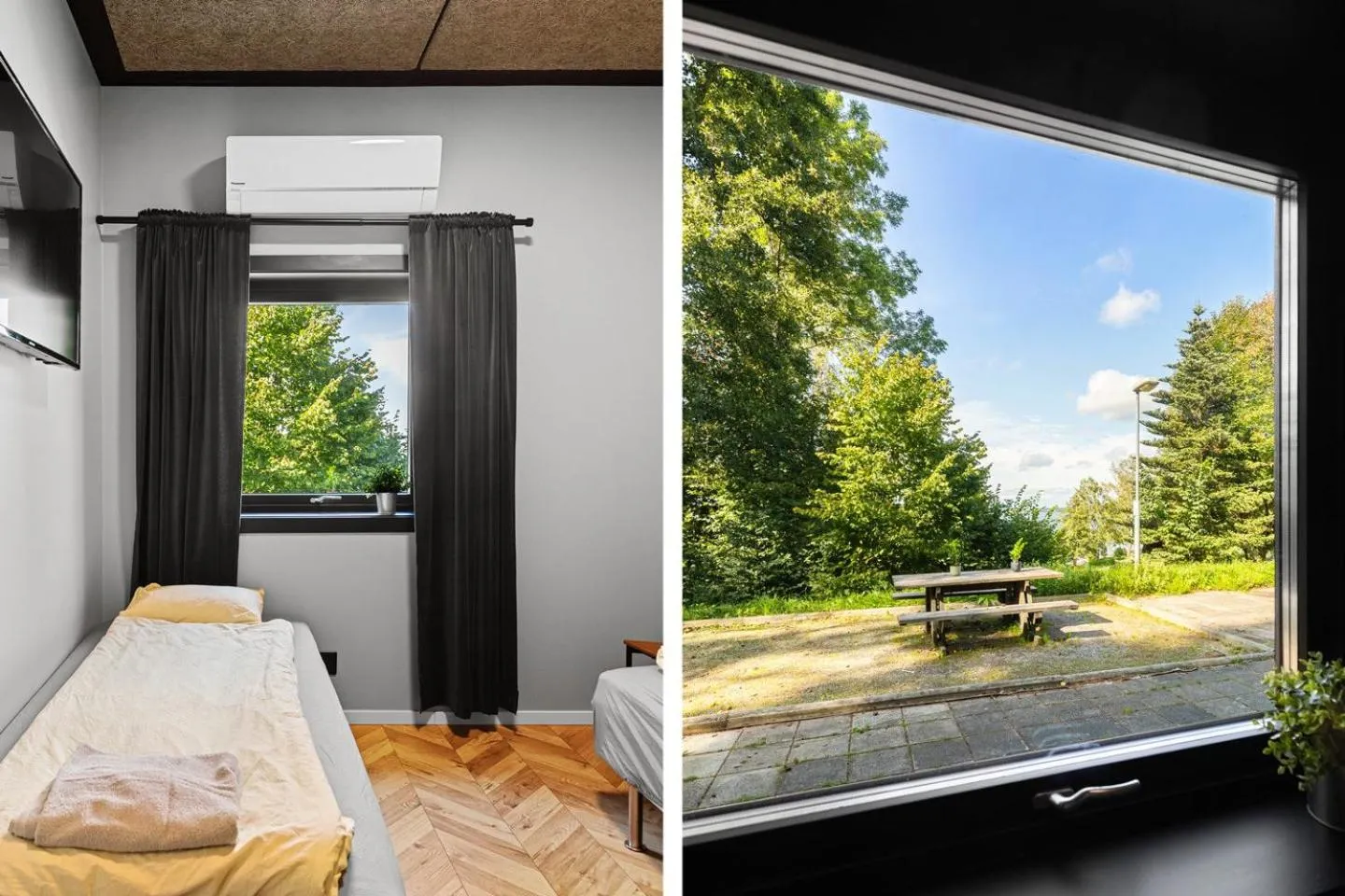 Natural landscape, Bed in Kallhällsbaden Strandhotell