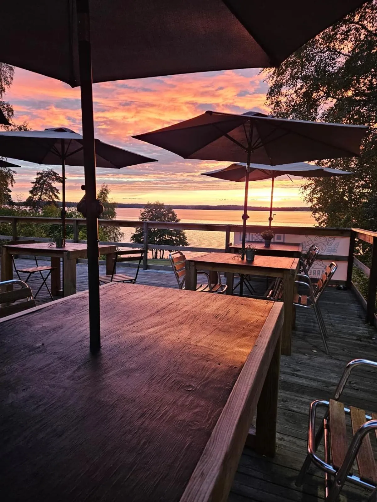 Patio in Kallhällsbaden Strandhotell
