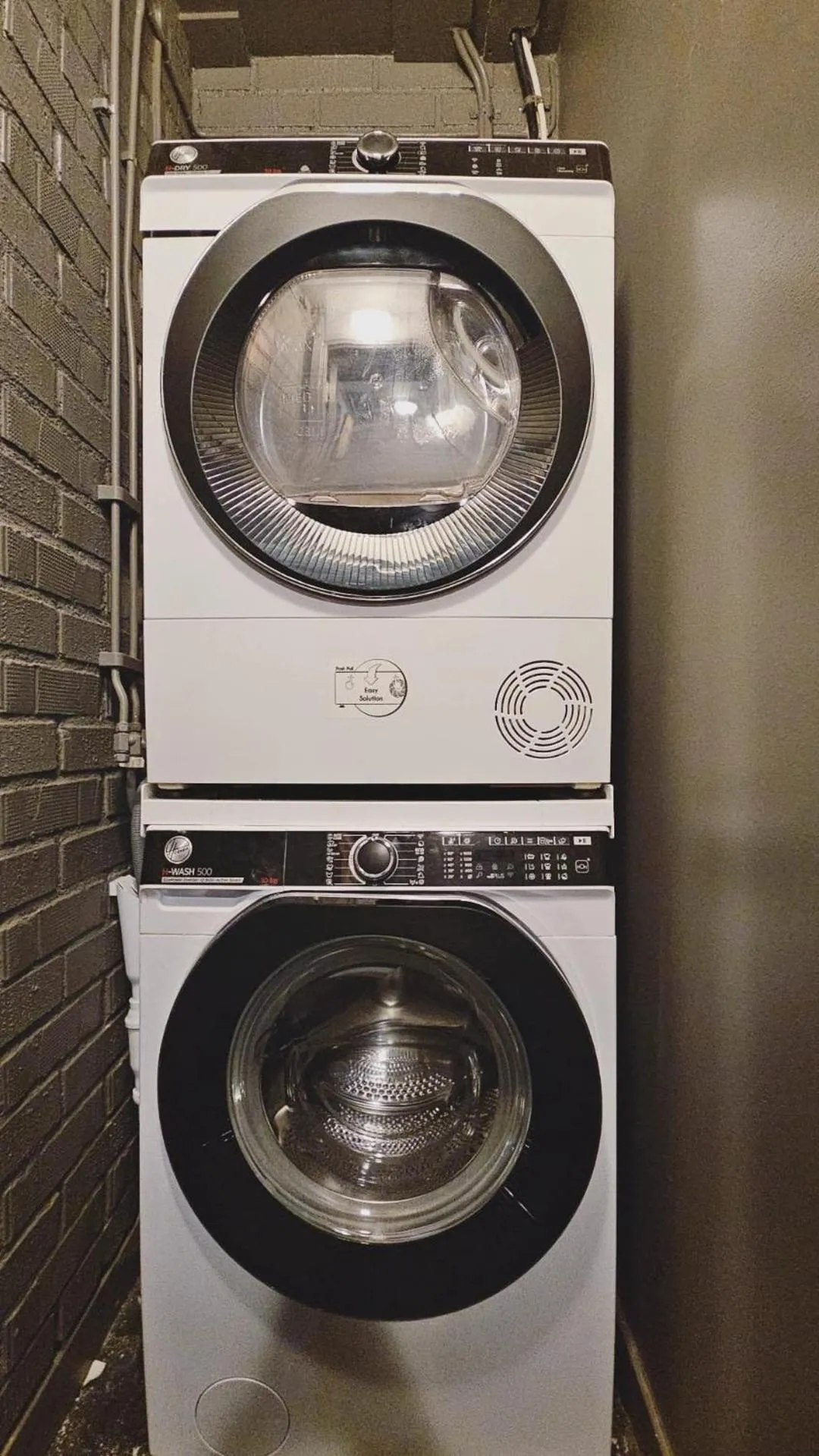 washing machine in Kallhällsbaden Strandhotell