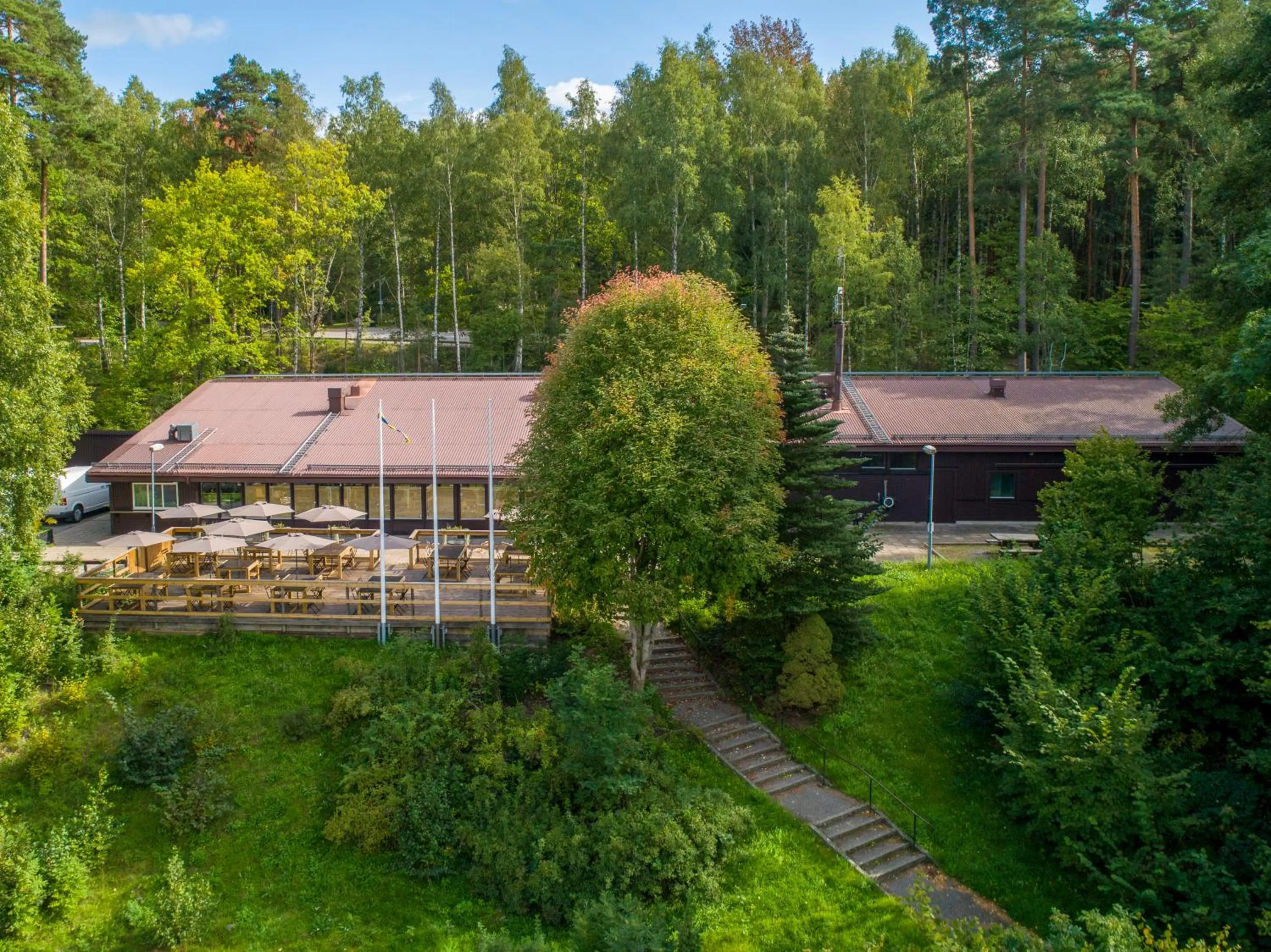 Property building in Kallhällsbaden Strandhotell