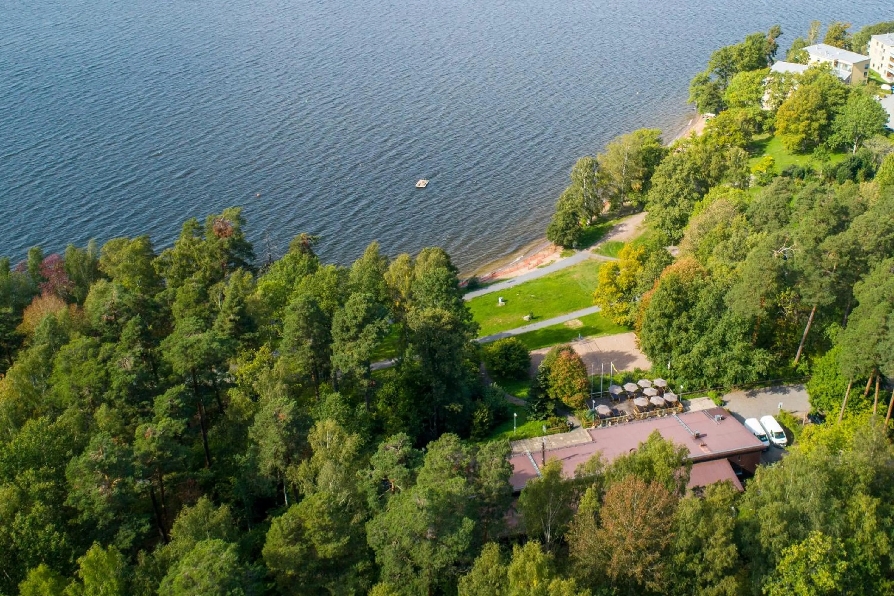 Property building in Kallhällsbaden Strandhotell