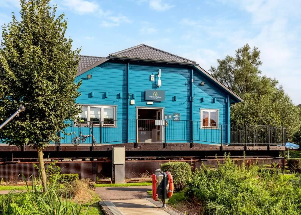 Property building in Roydon Marina Village