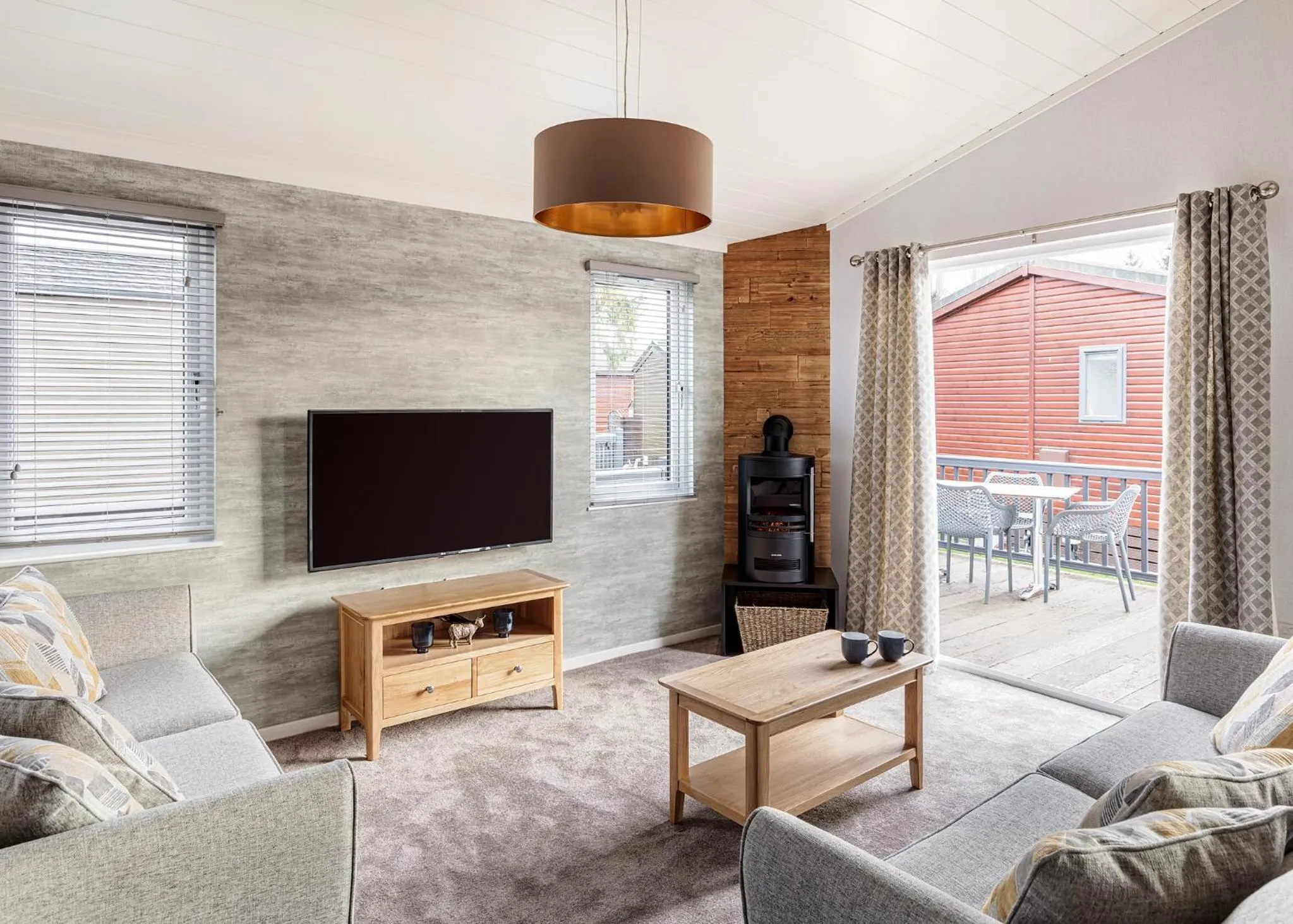 Property building in Roydon Marina Village