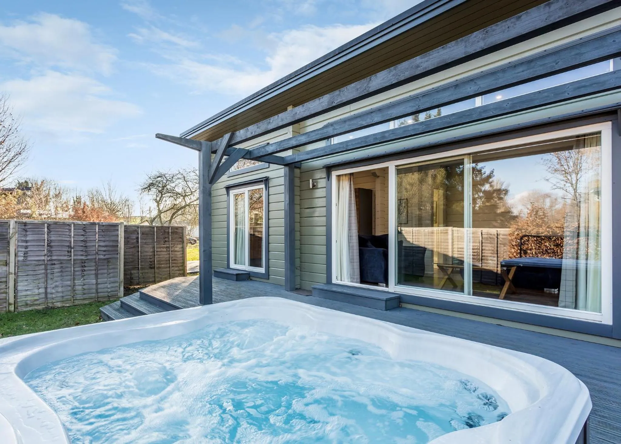 Property building in Roydon Marina Village