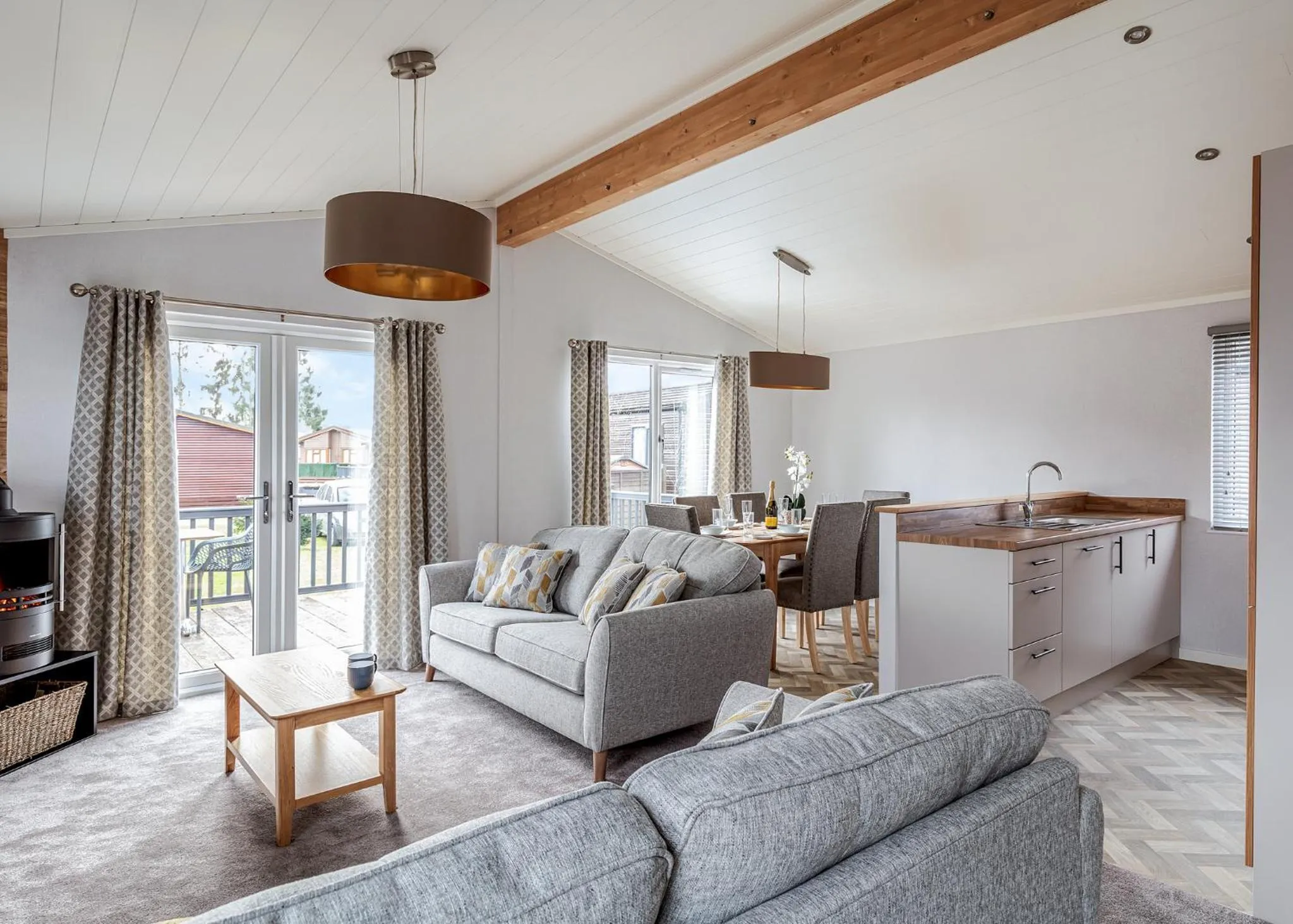 Property building in Roydon Marina Village