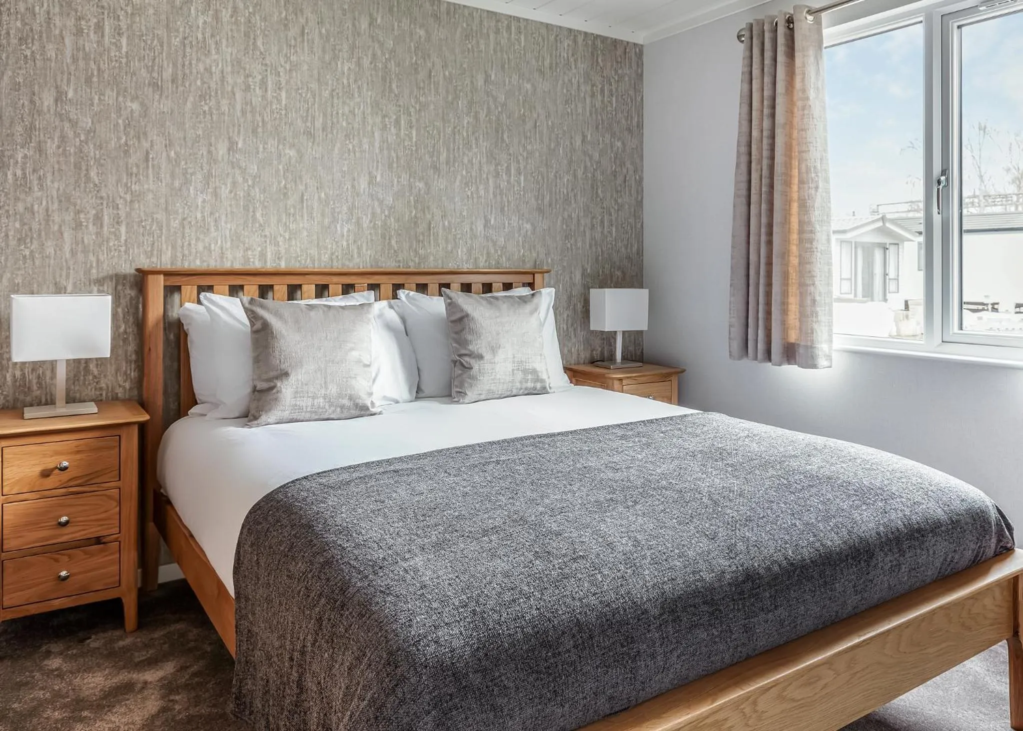 Property building in Roydon Marina Village