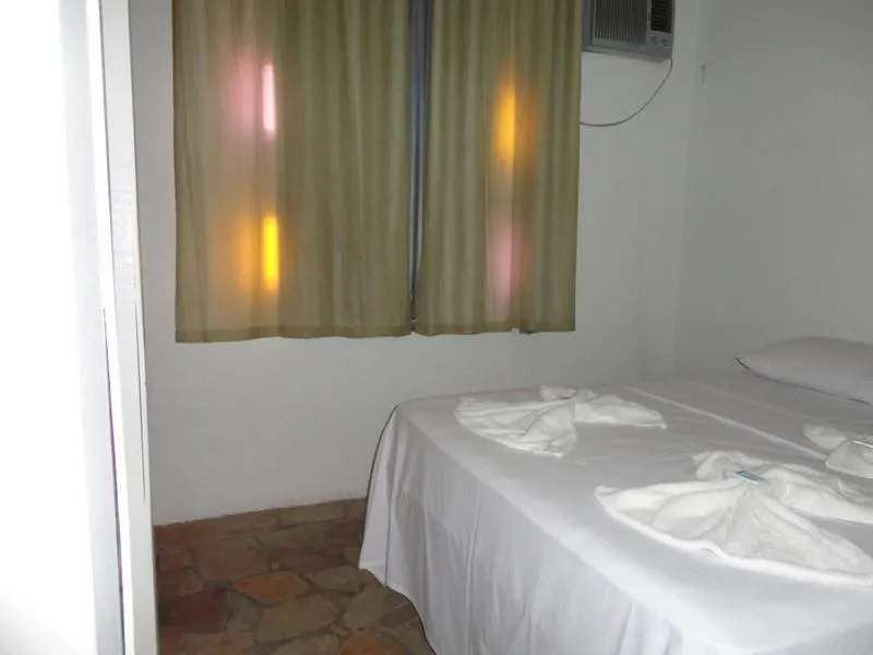 Bed in Pousada Norage