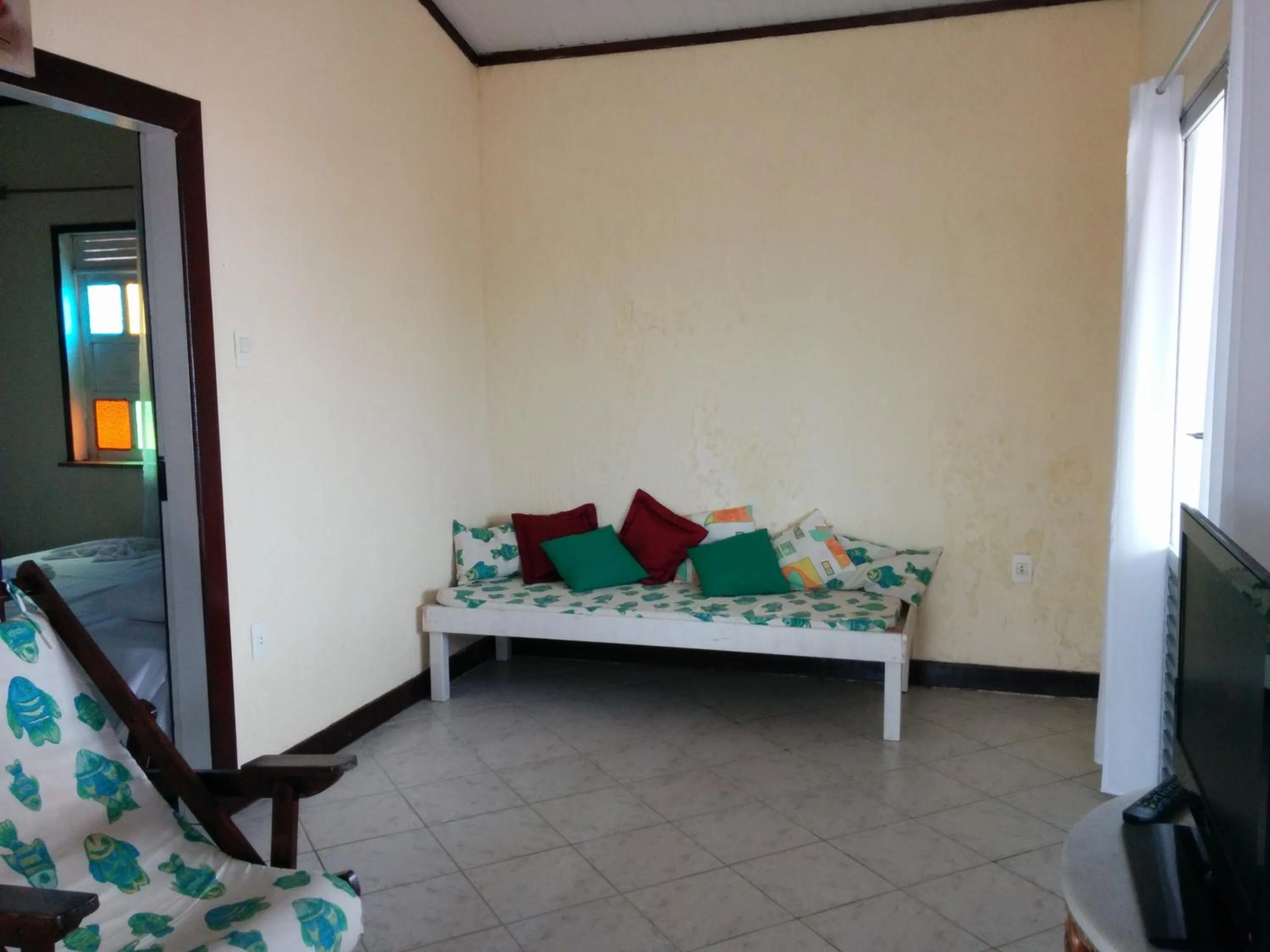 Bed in Pousada Norage