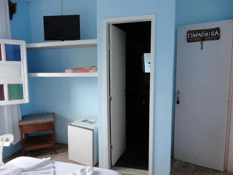 Bed in Pousada Norage