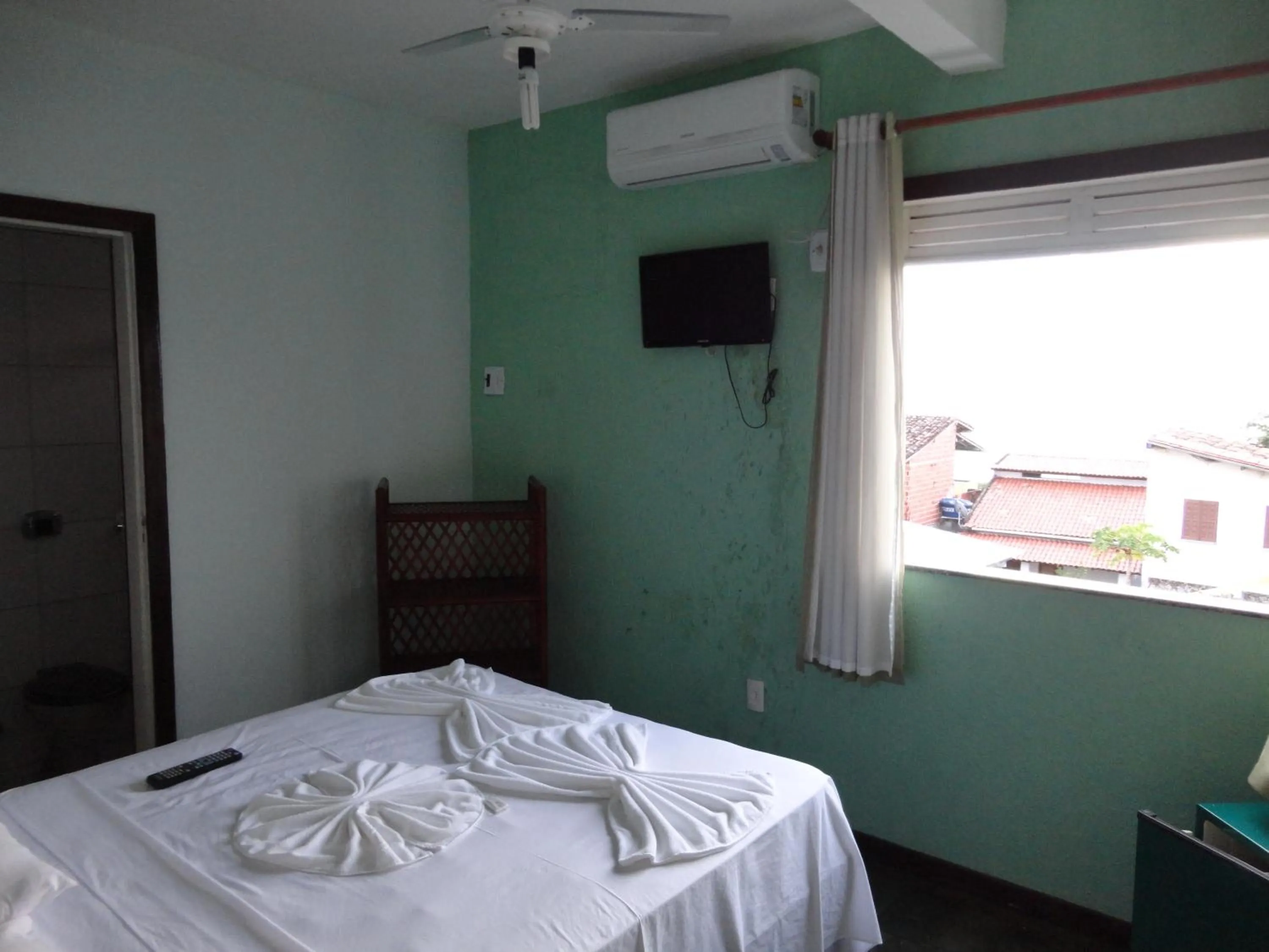 Bed in Pousada Norage