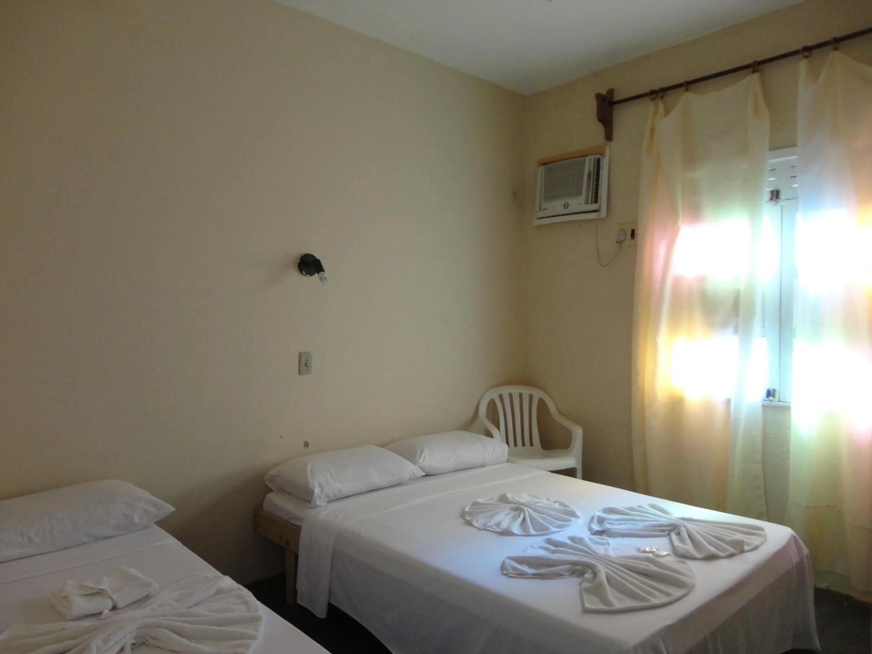 Bed in Pousada Norage