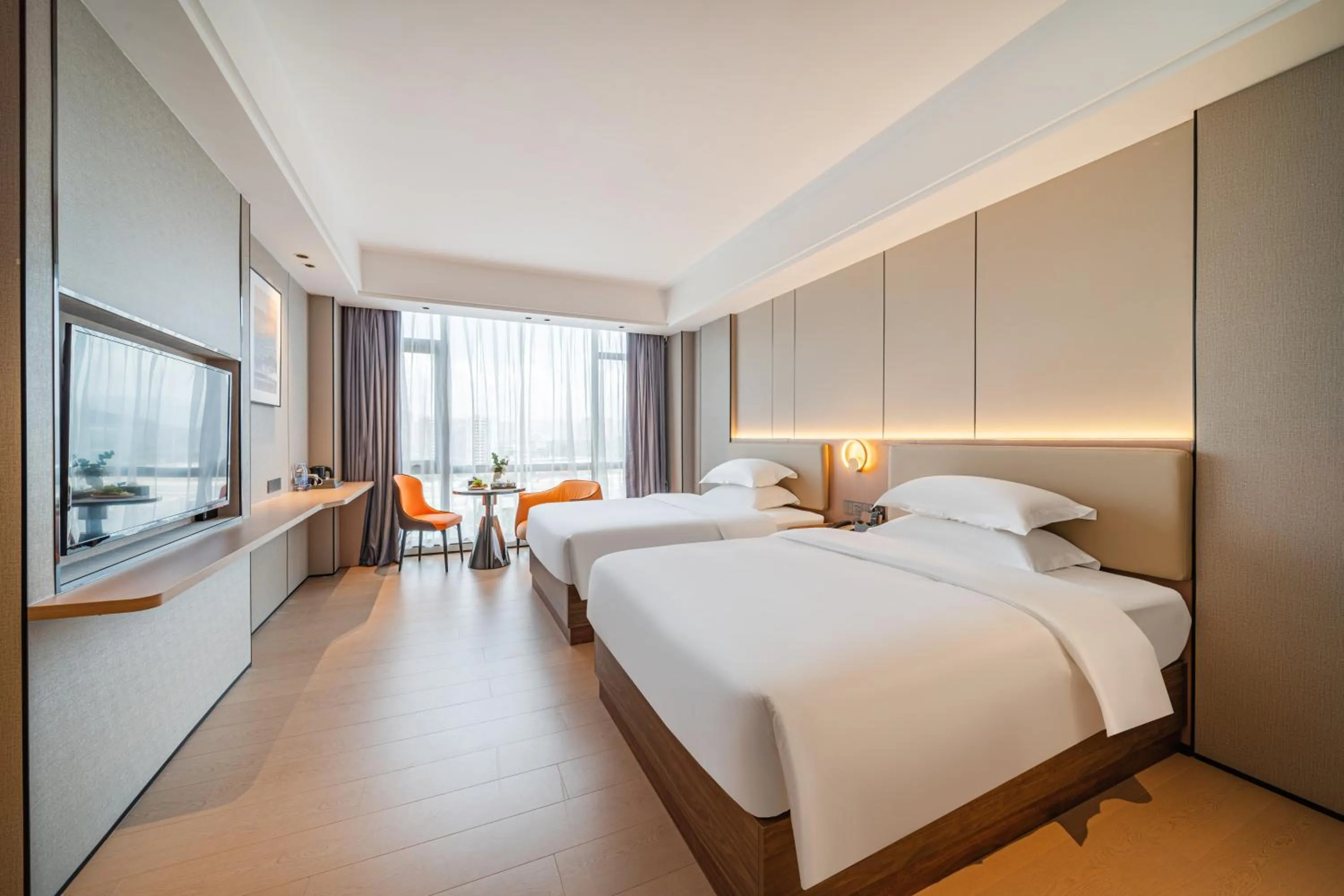 Bed in Poltton Century Hotel Yangjiang Jinshan Road