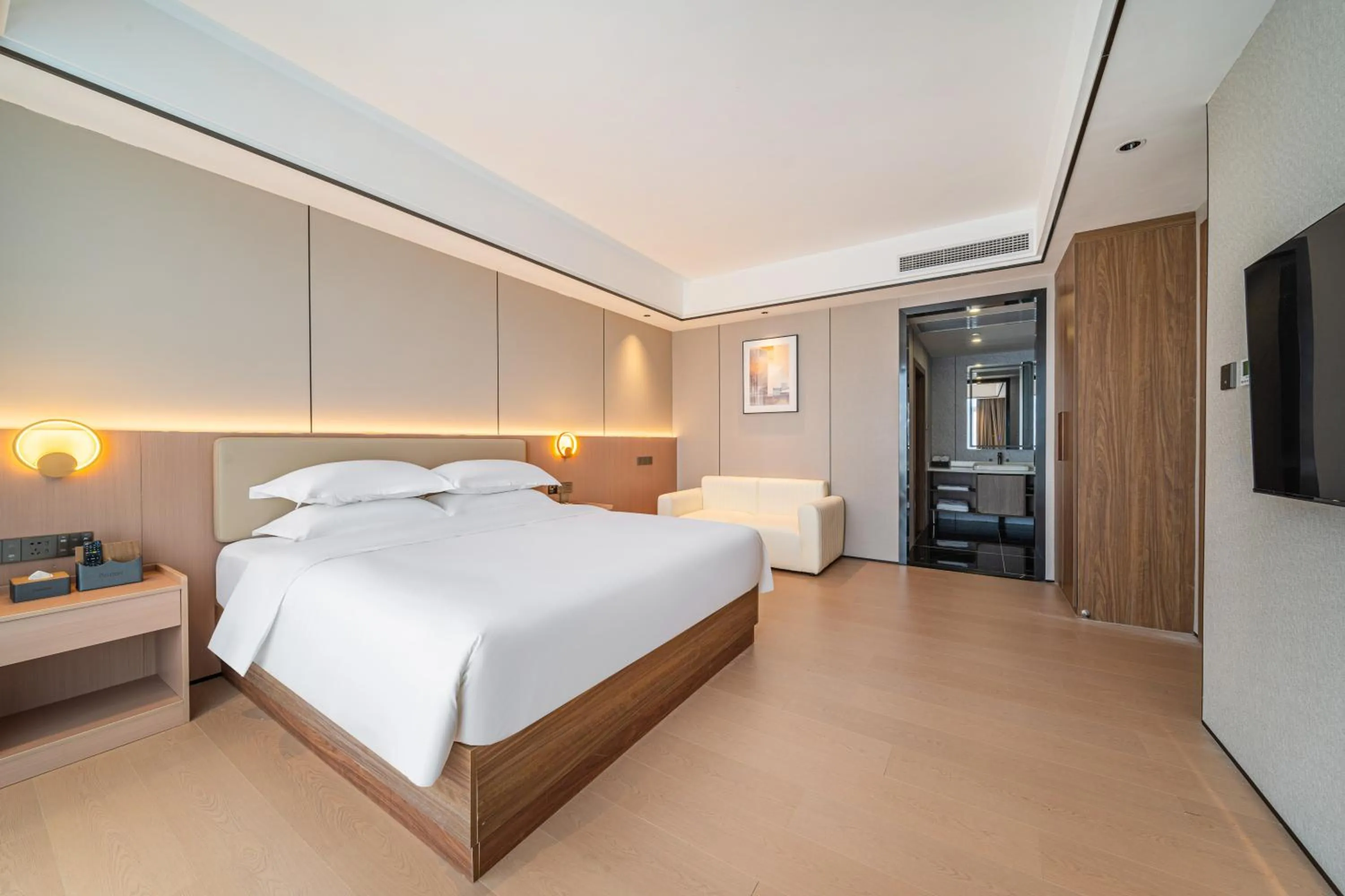 Bed in Poltton Century Hotel Yangjiang Jinshan Road