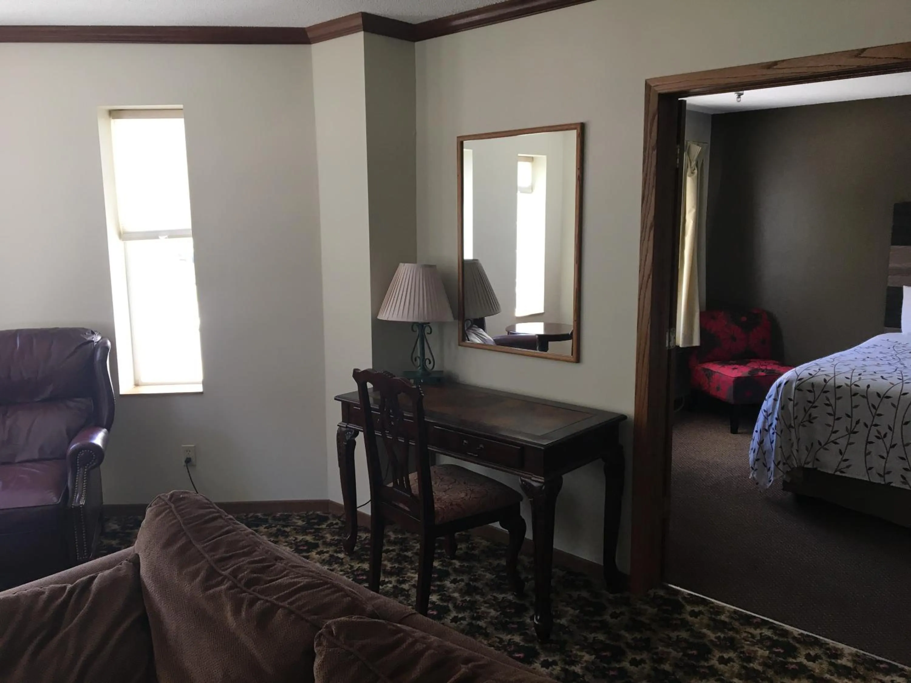 Bed in Roosevelt Inn Mount Rushmore