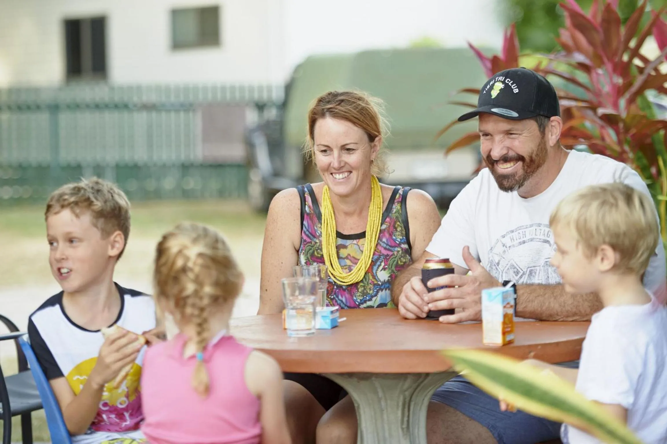 Family in BIG4 Tasman Holiday Parks - Rowes Bay