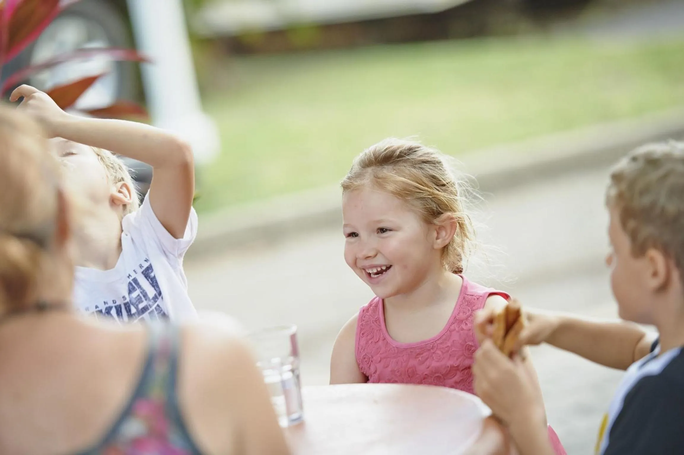 Family in BIG4 Tasman Holiday Parks - Rowes Bay
