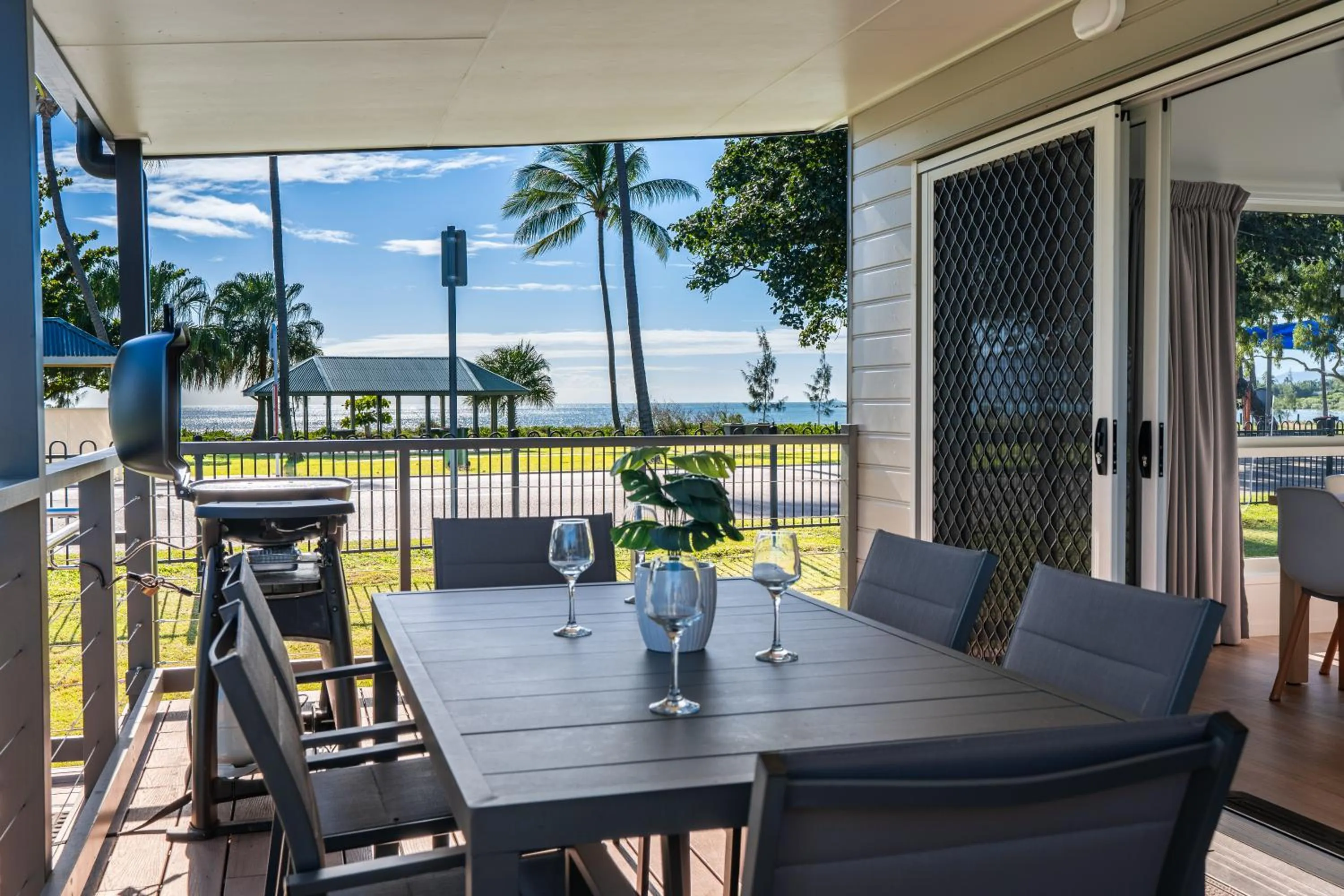 Patio in BIG4 Tasman Holiday Parks - Rowes Bay