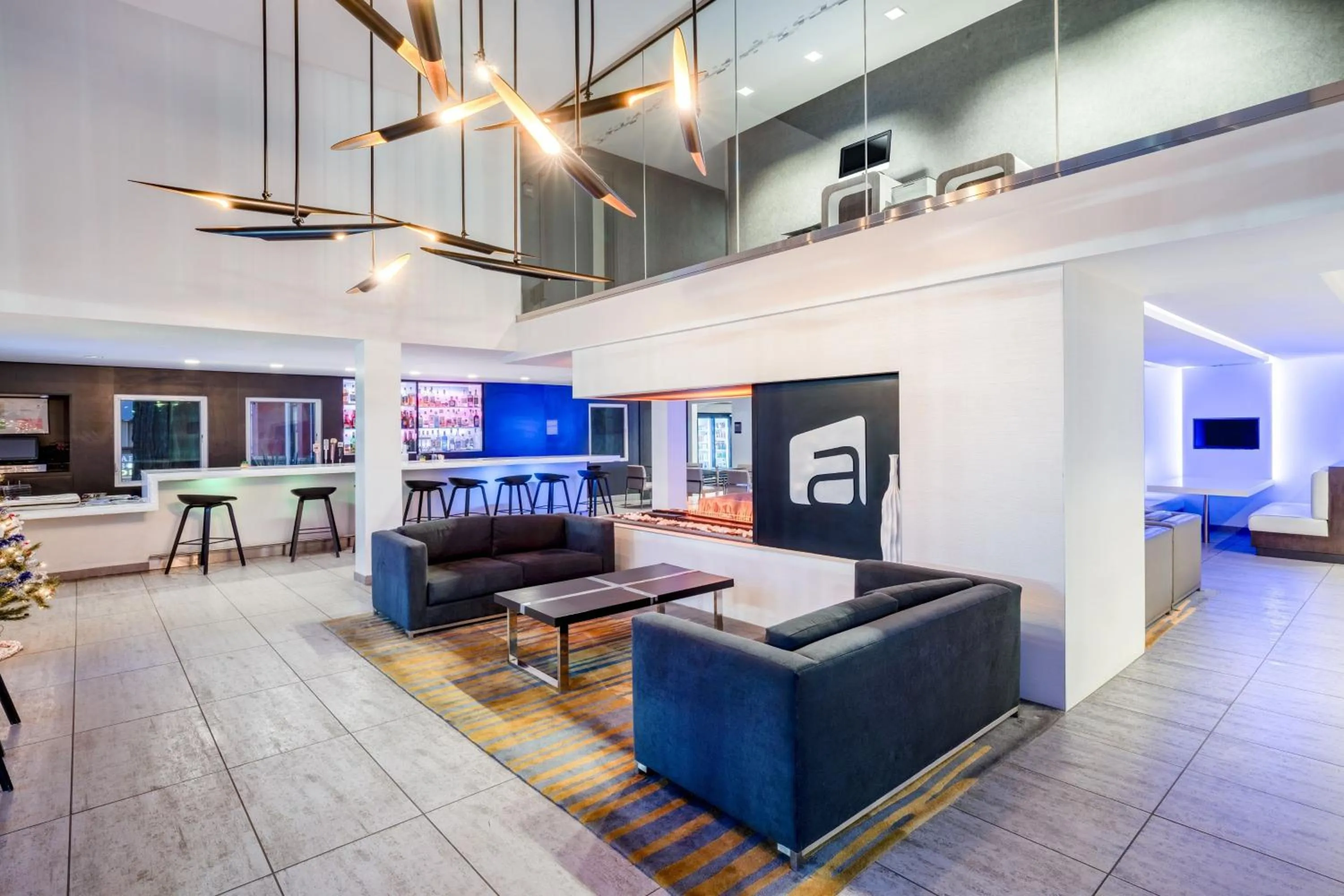 Lounge or bar in Aloft Sunnyvale