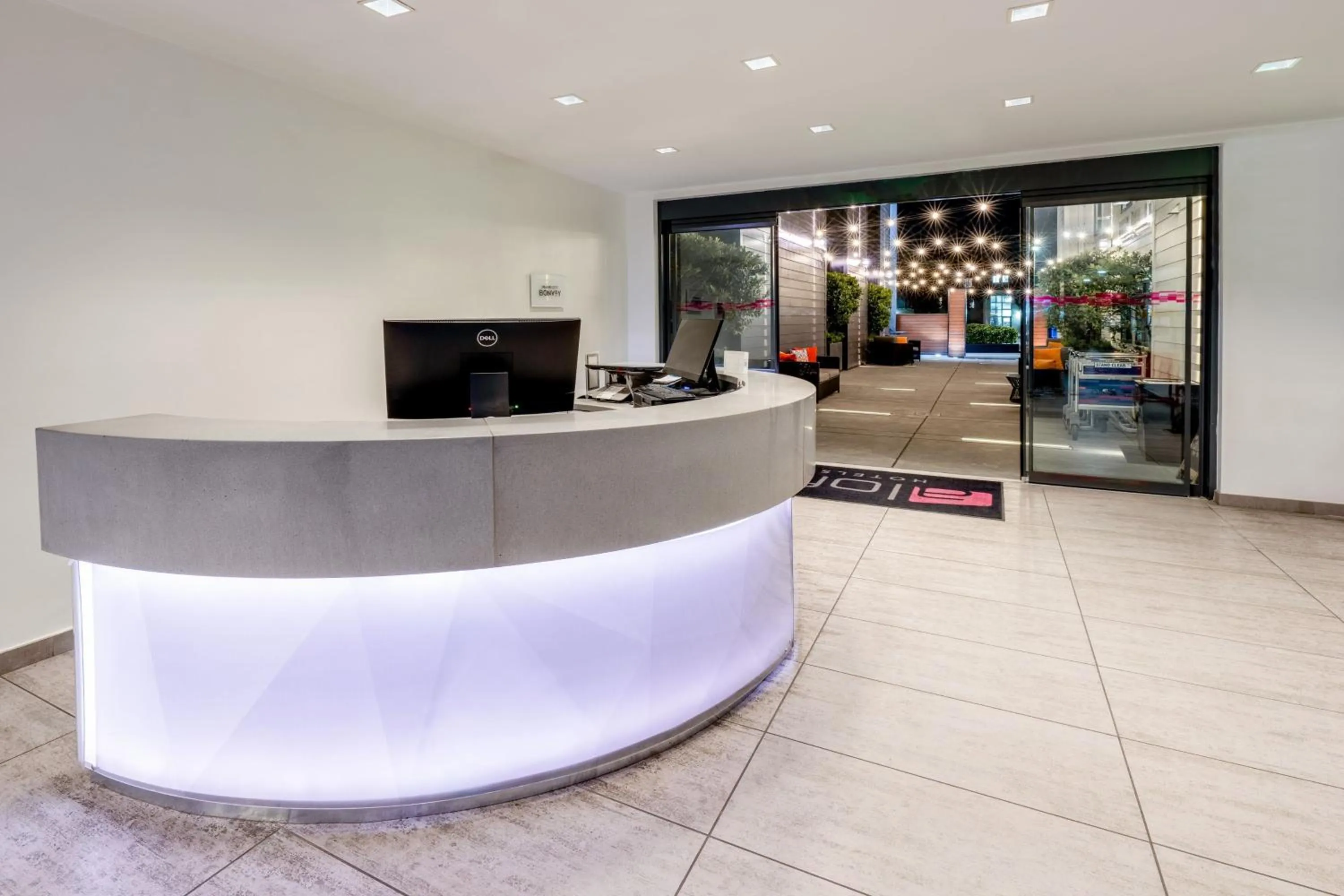 Lobby or reception in Aloft Sunnyvale