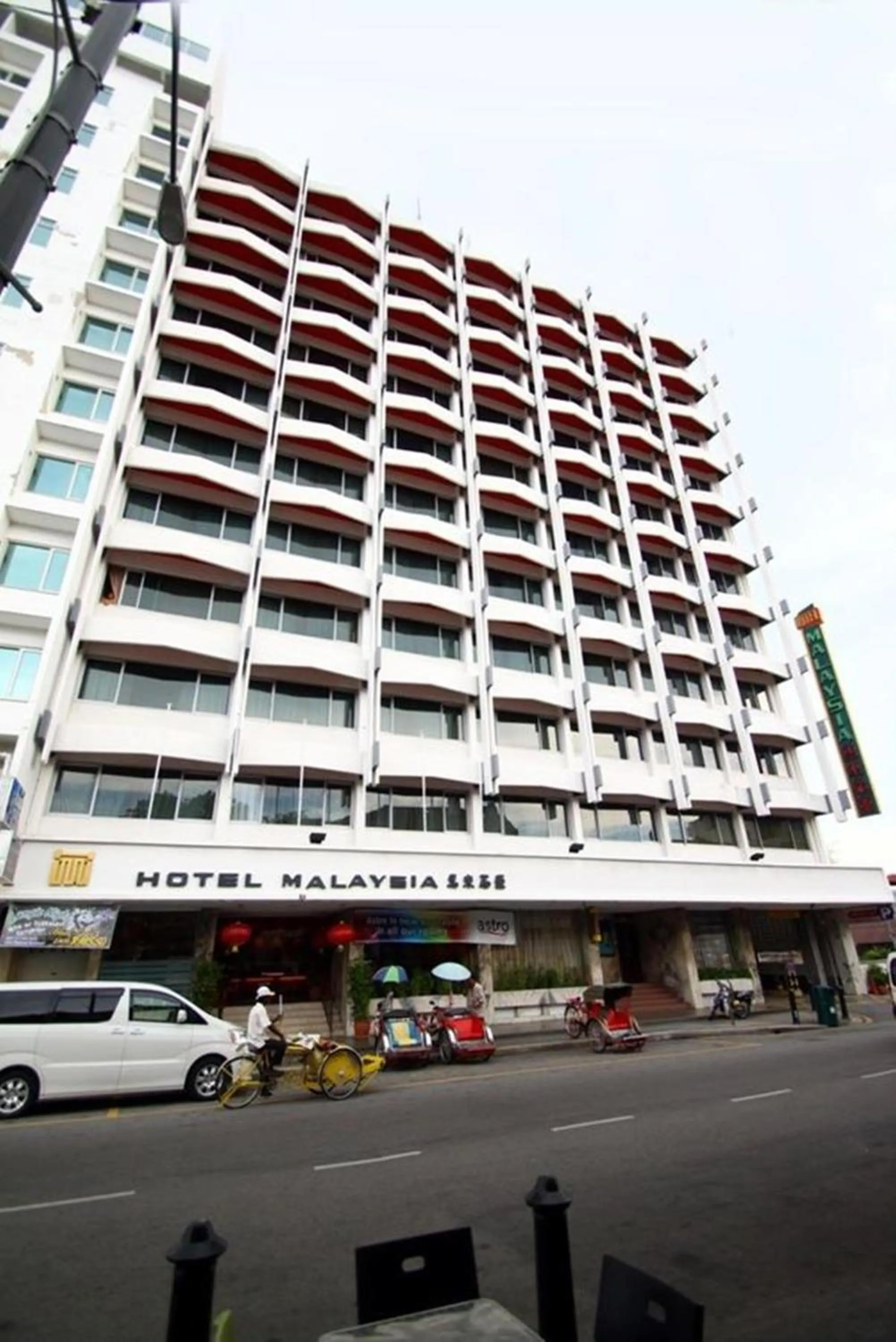 Facade/entrance in Hotel Malaysia