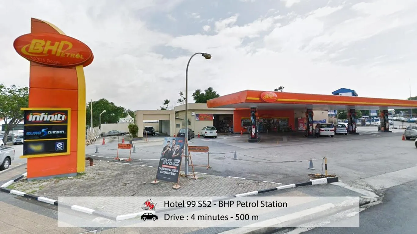 Street view in Hotel 99 SS2 Petaling Jaya