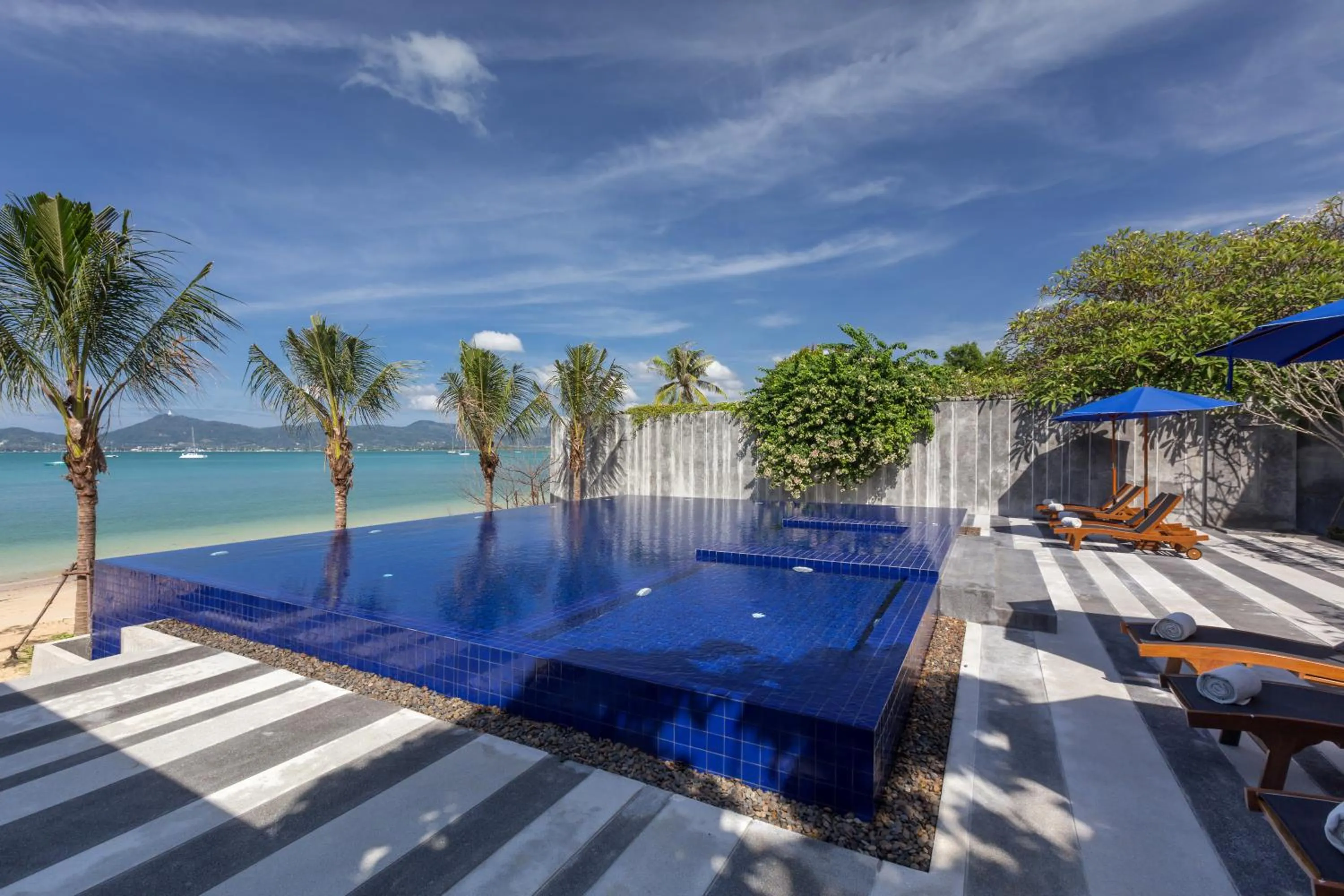 Swimming pool in X10 Seaview Suites at Panwa Beach