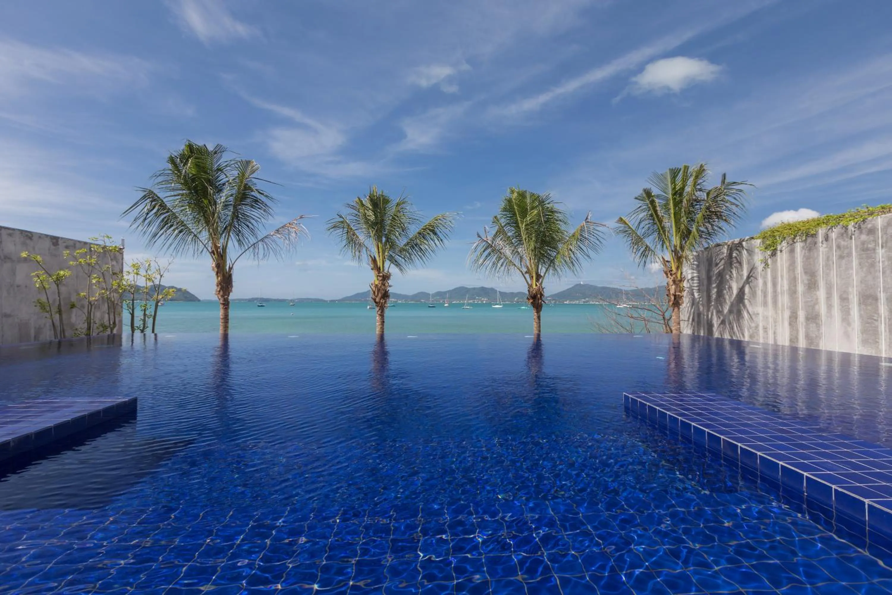 Swimming pool in X10 Seaview Suites at Panwa Beach