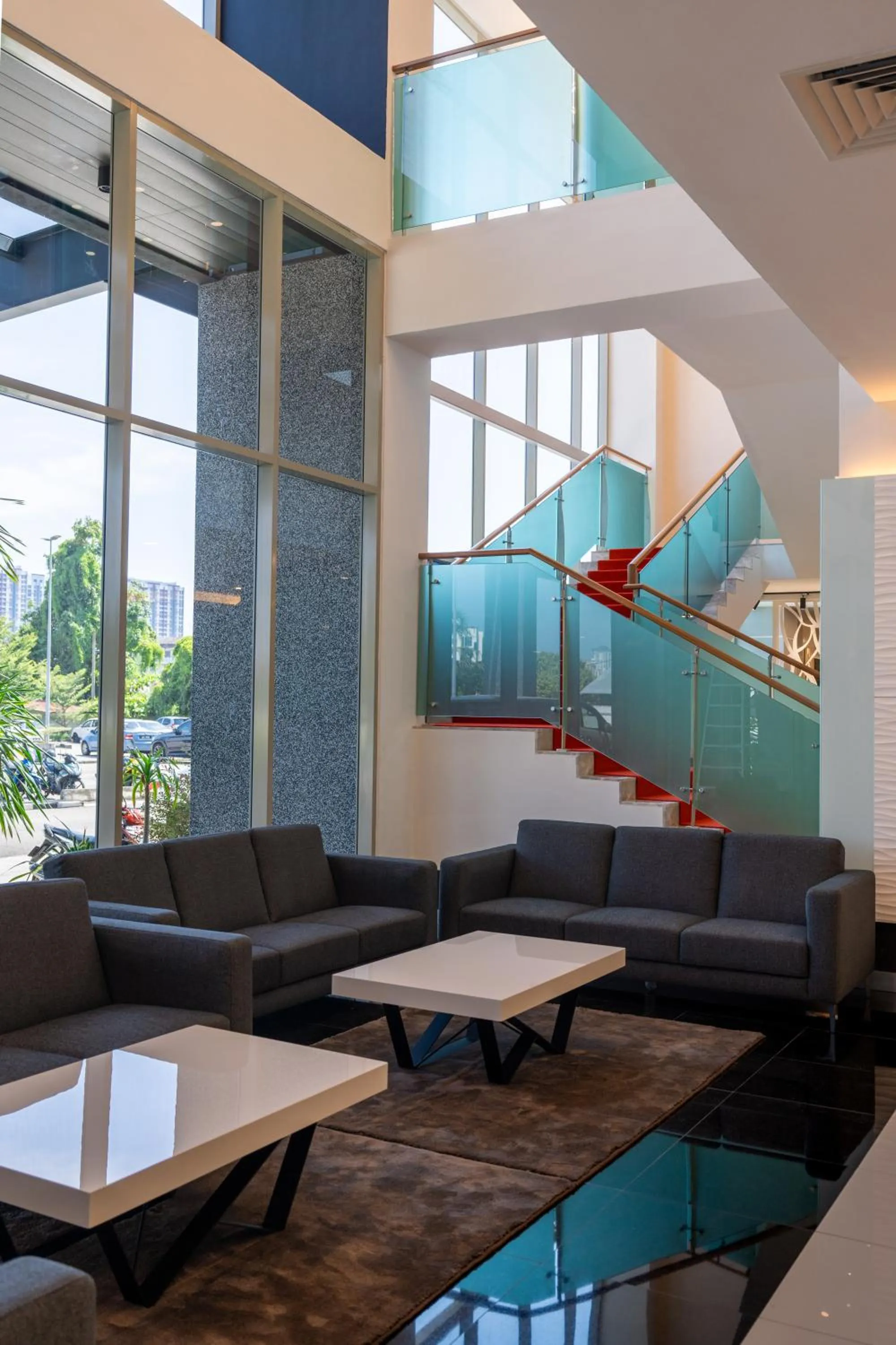 Seating area in Hotel Tamara Melaka