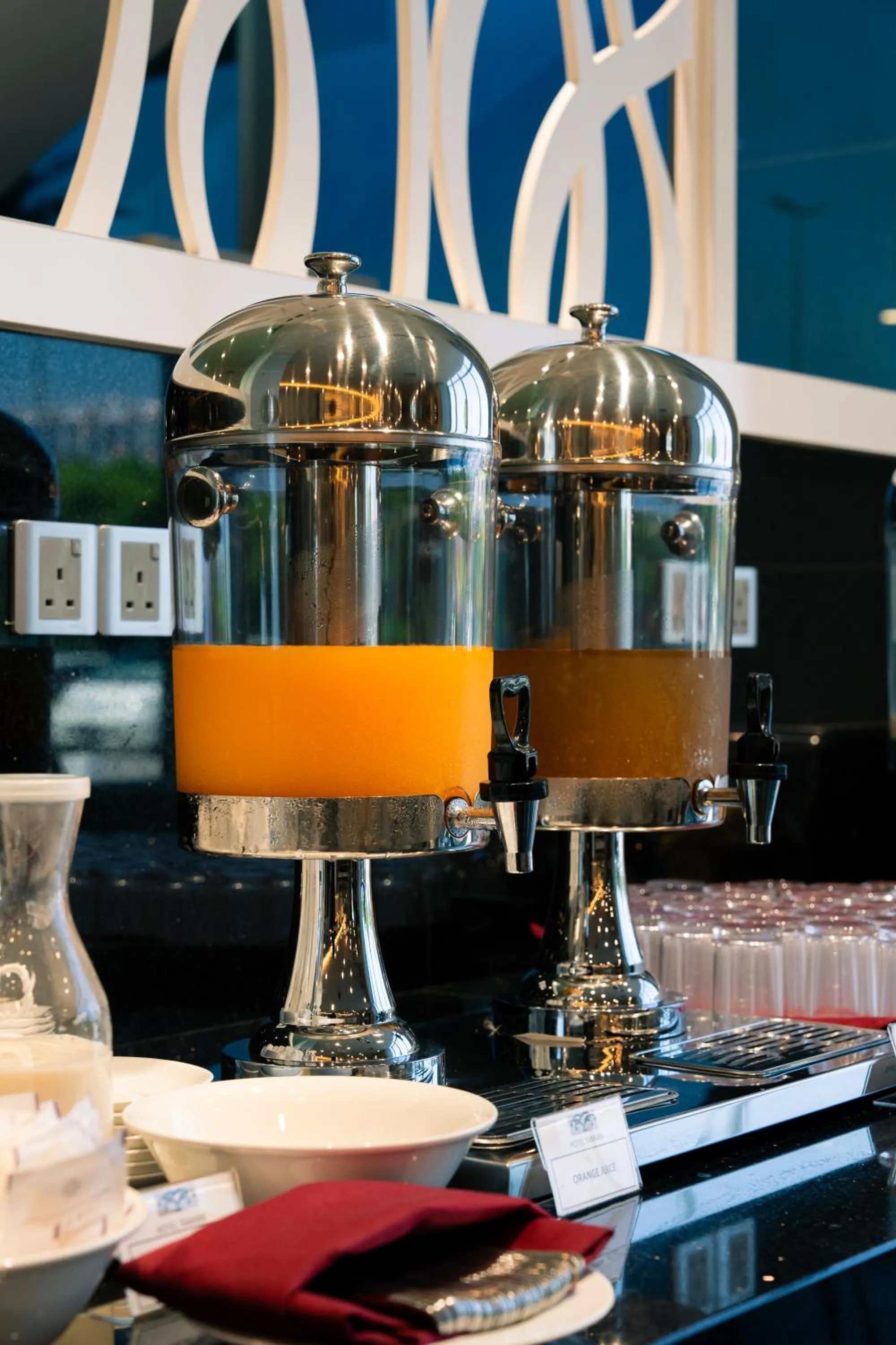 Buffet breakfast in Hotel Tamara Melaka