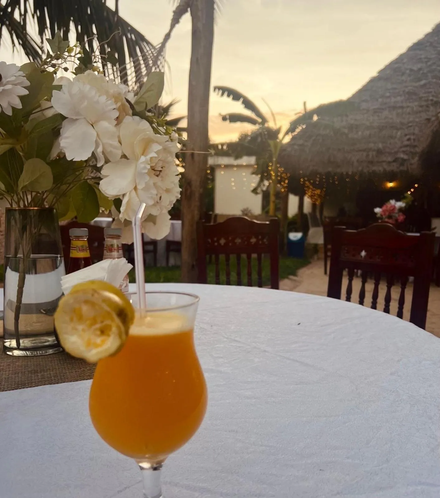 Food and drinks in Villa Serenity, Tanzania Unforgettable