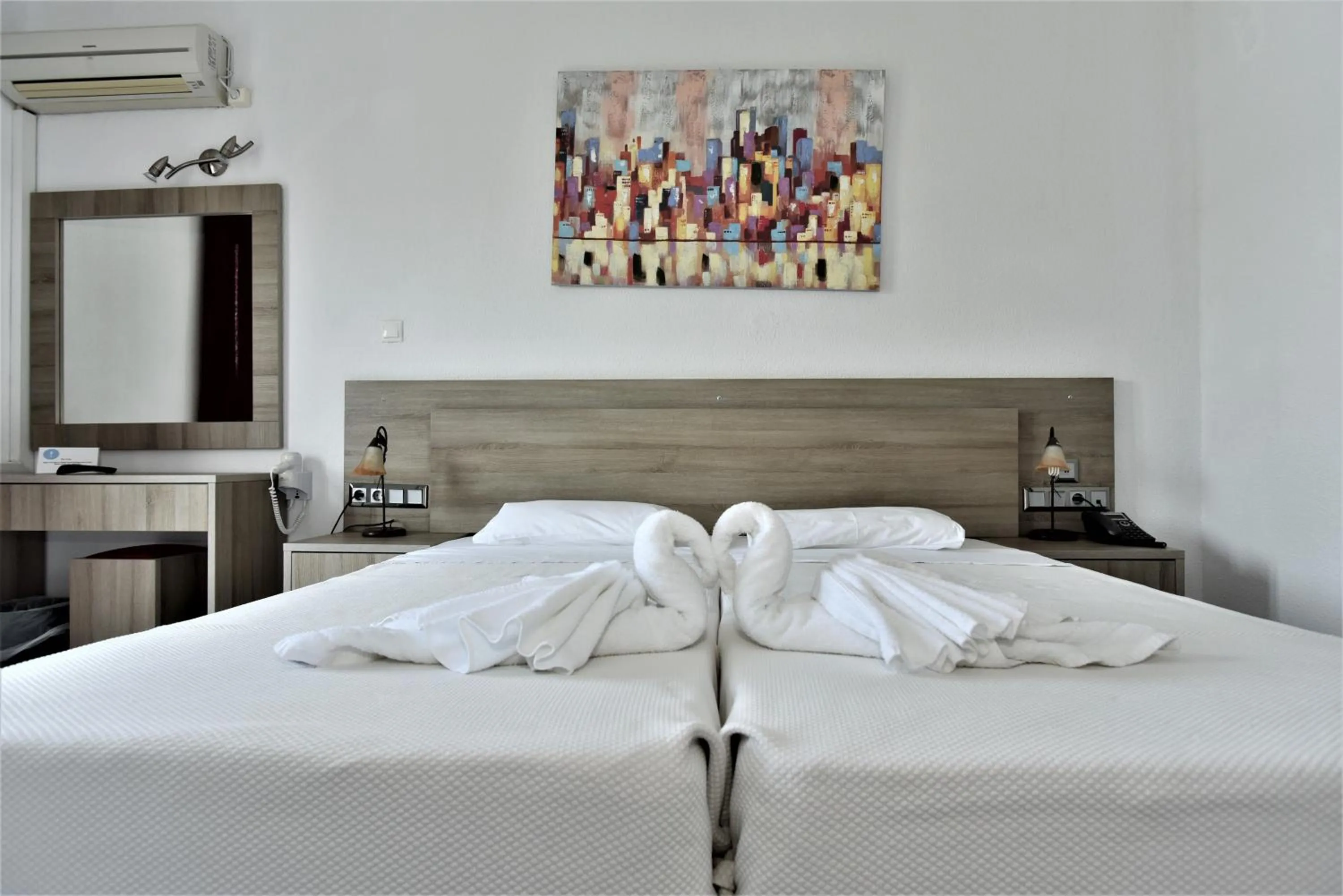 Bedroom in Andromeda Hotel