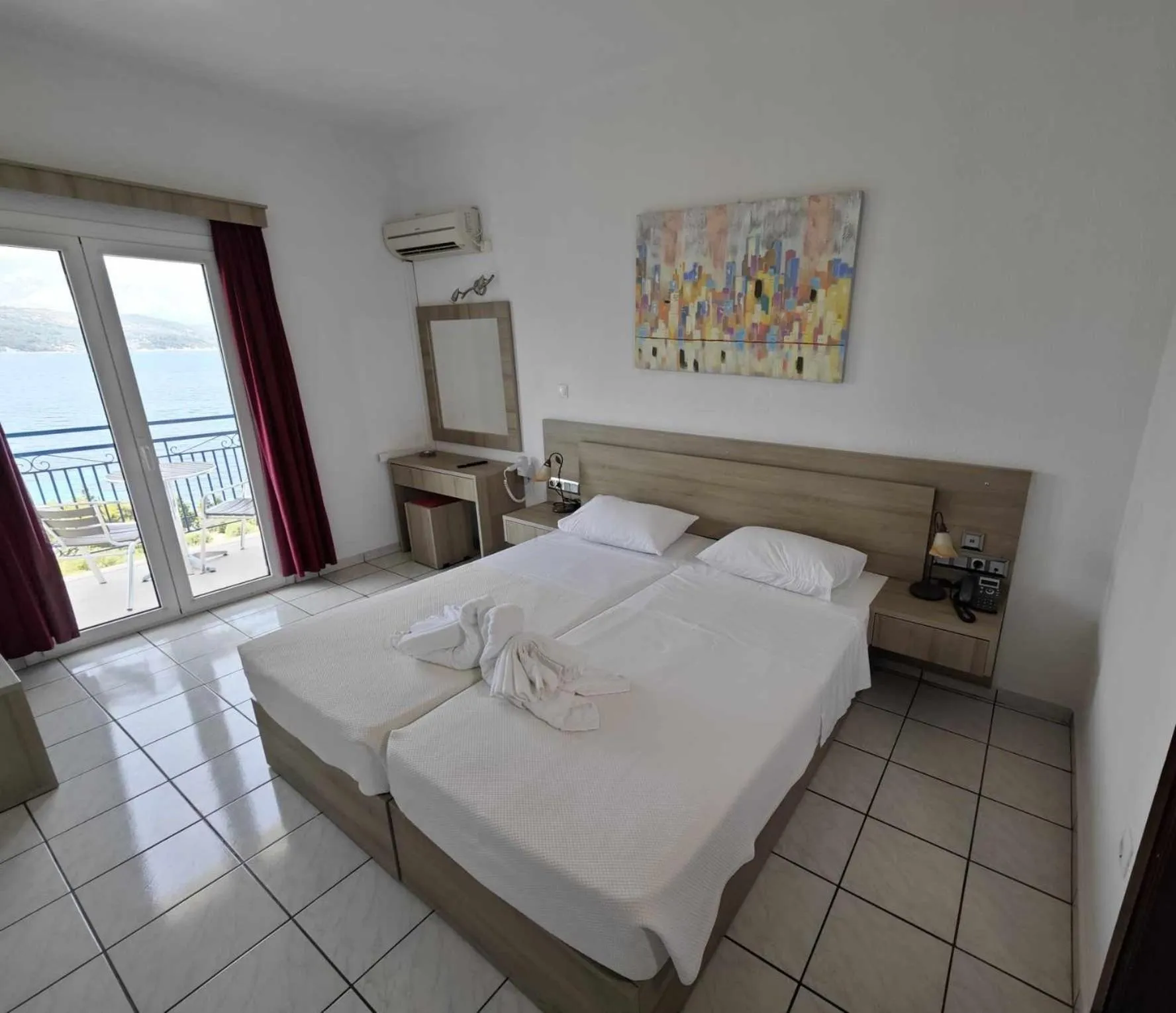 Bed in Andromeda Hotel