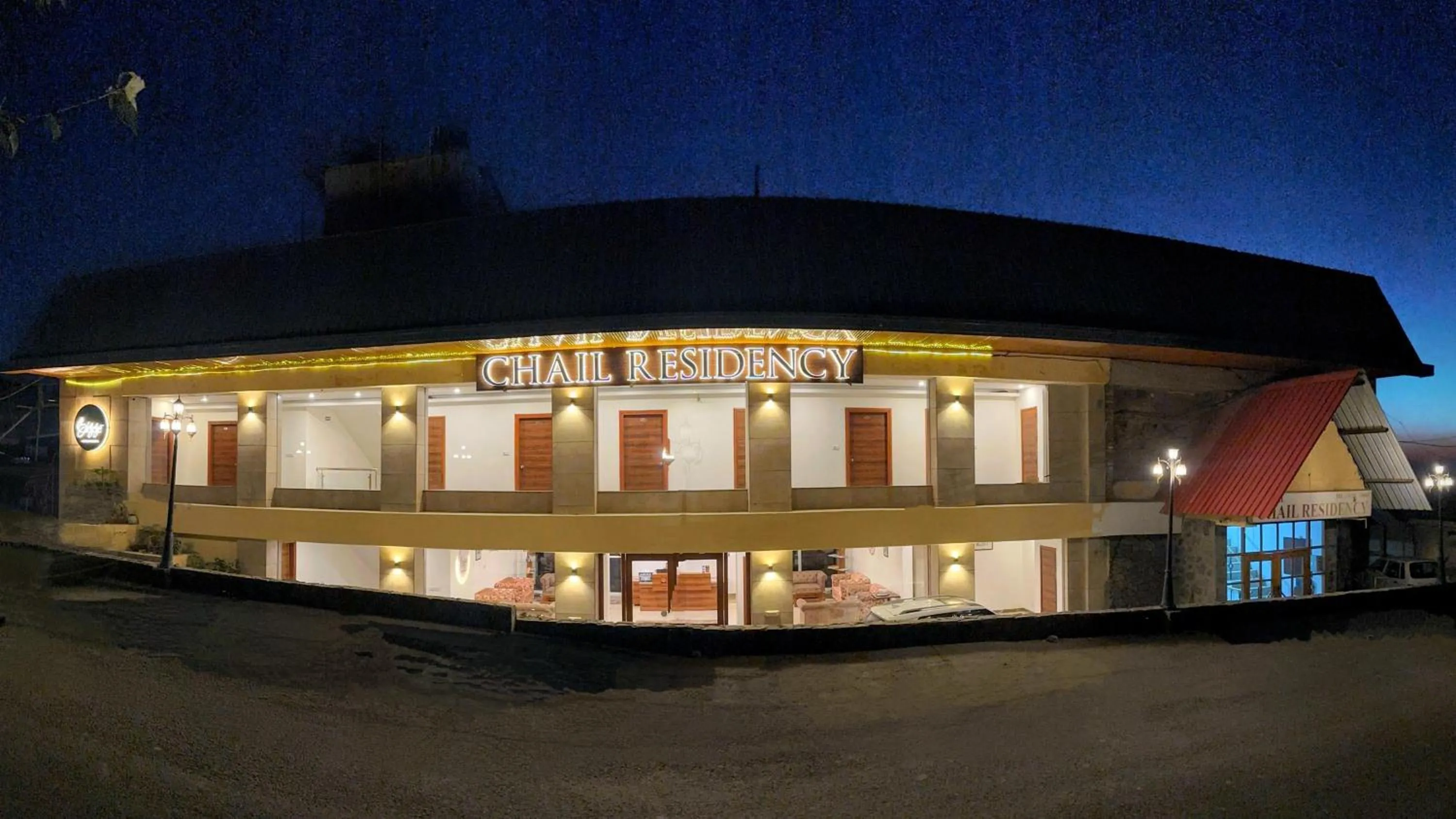 Property building in Hotel Chail Residency