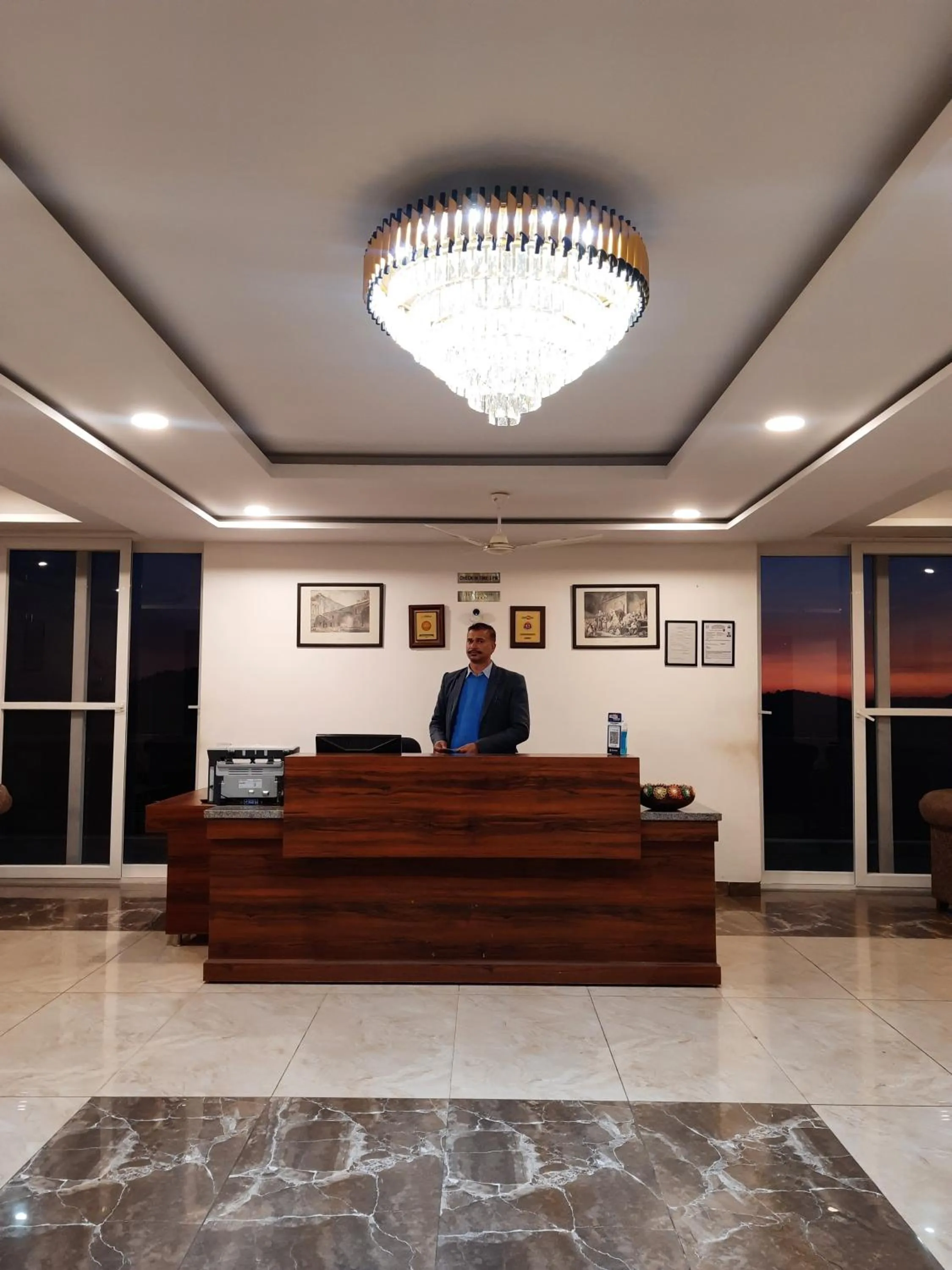 Staff in Hotel Chail Residency