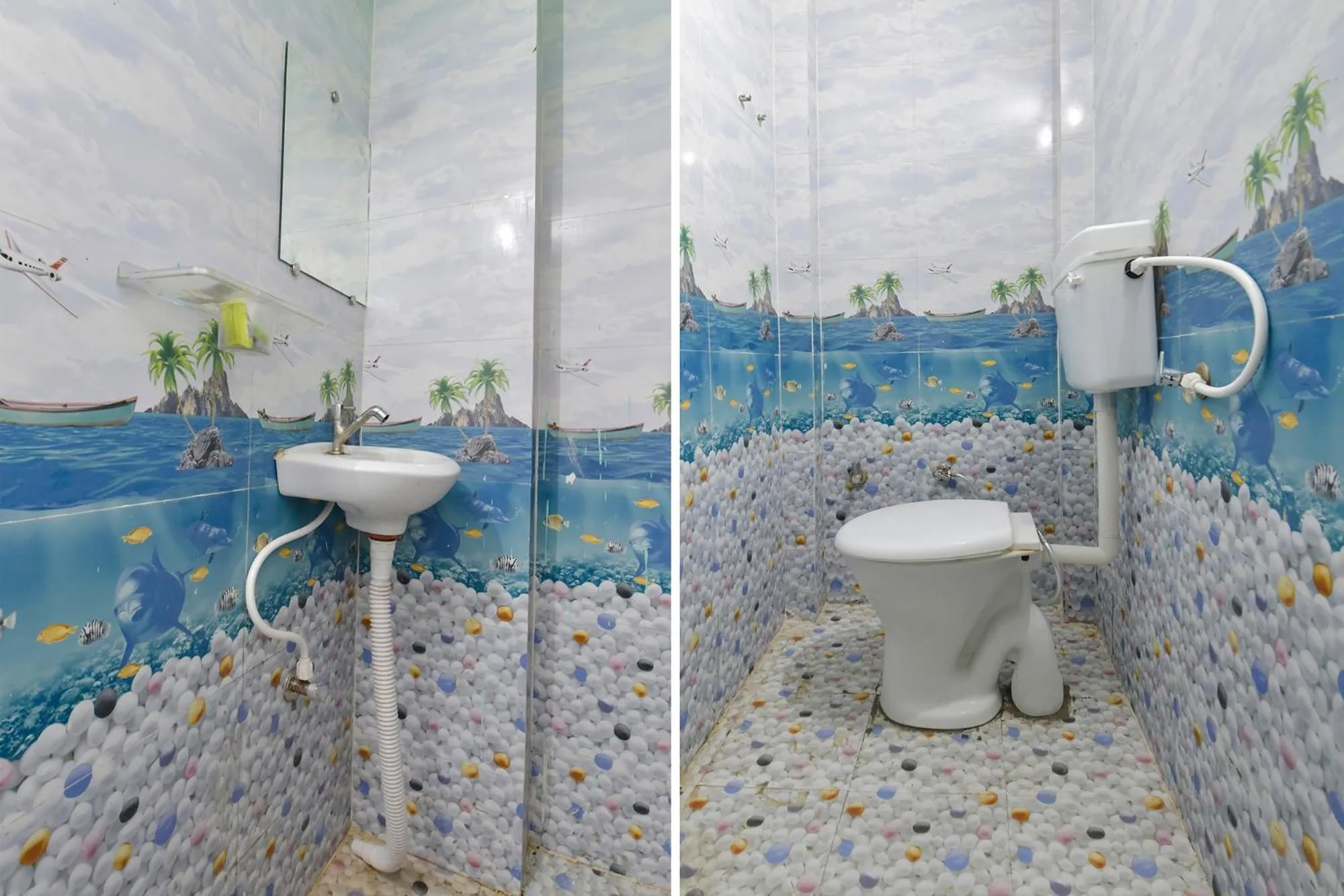 Bathroom in Via Shree Krishna Guest House