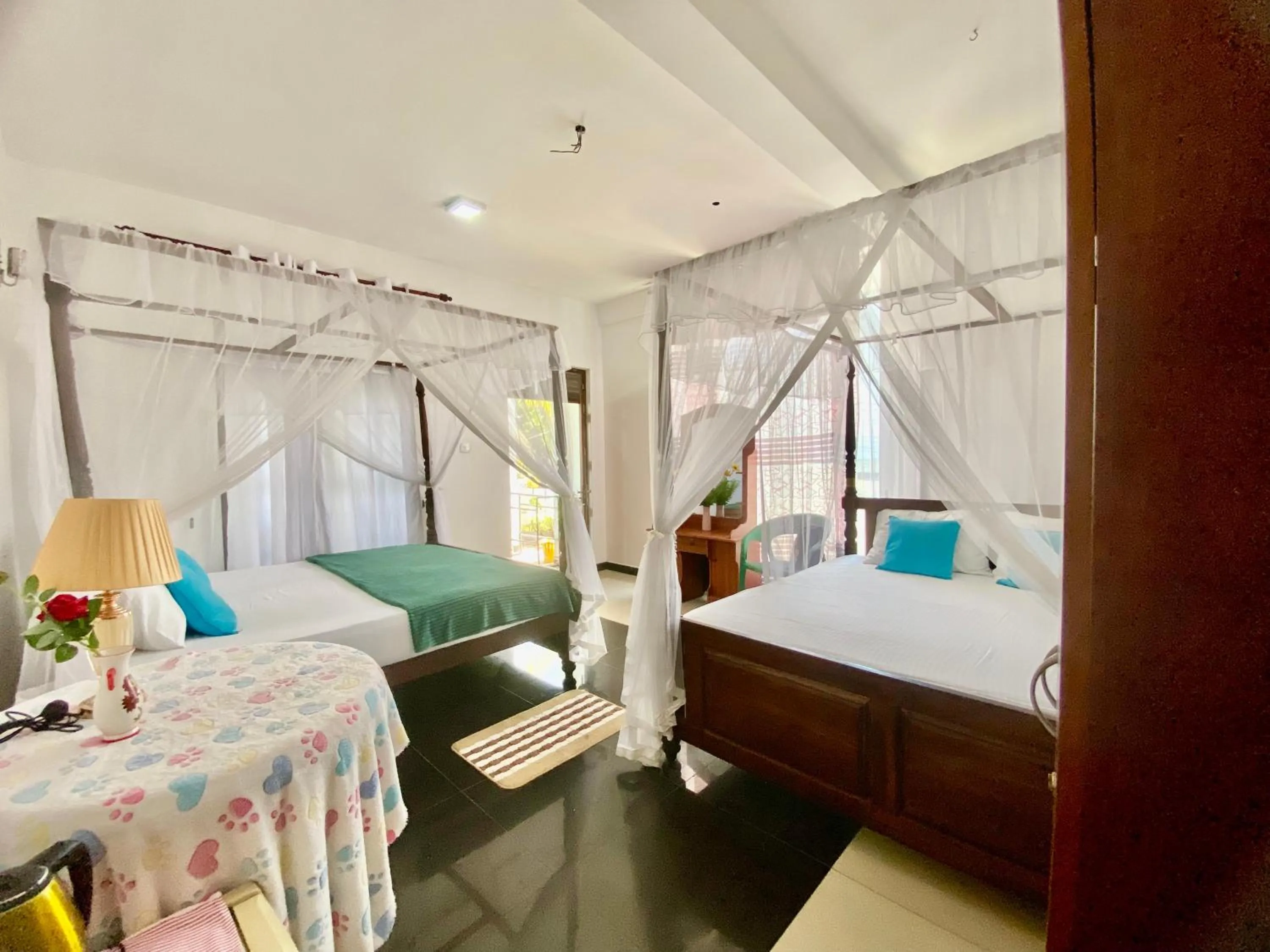 Bed in Liyanage Resort