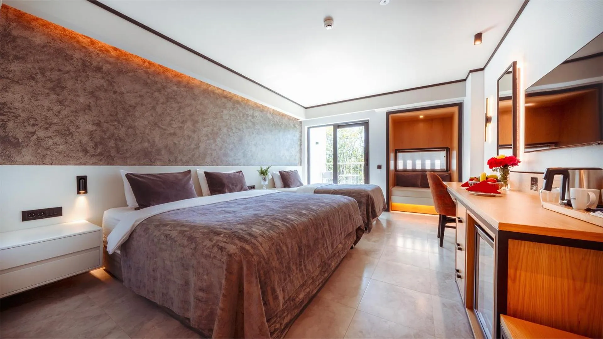 Bed in VONRESORT Abant