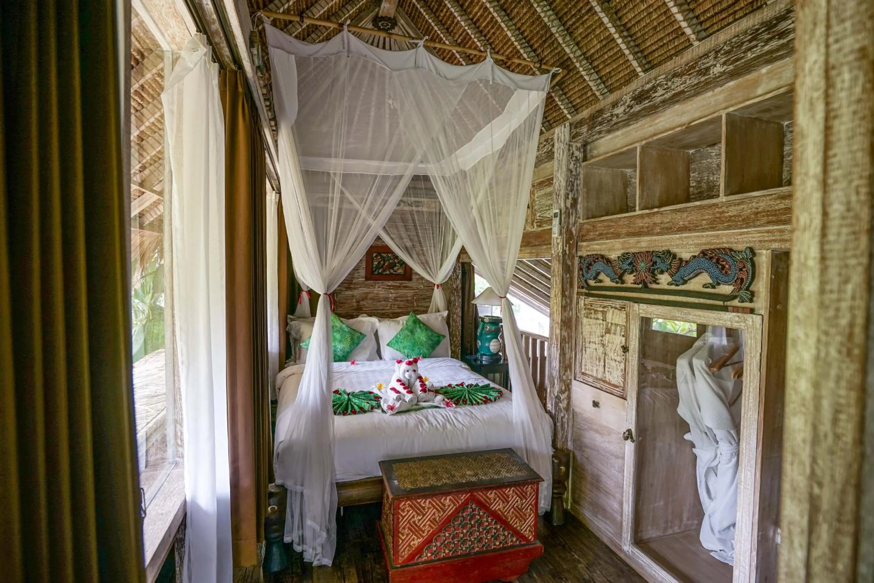 Bedroom, Bed in KTS Balinese Villas