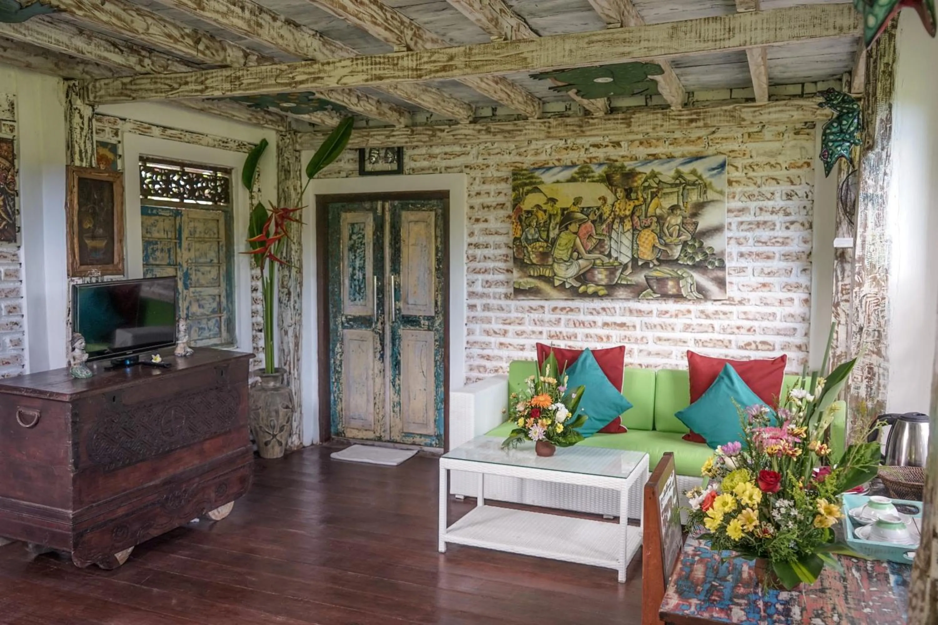 Living room in KTS Balinese Villas