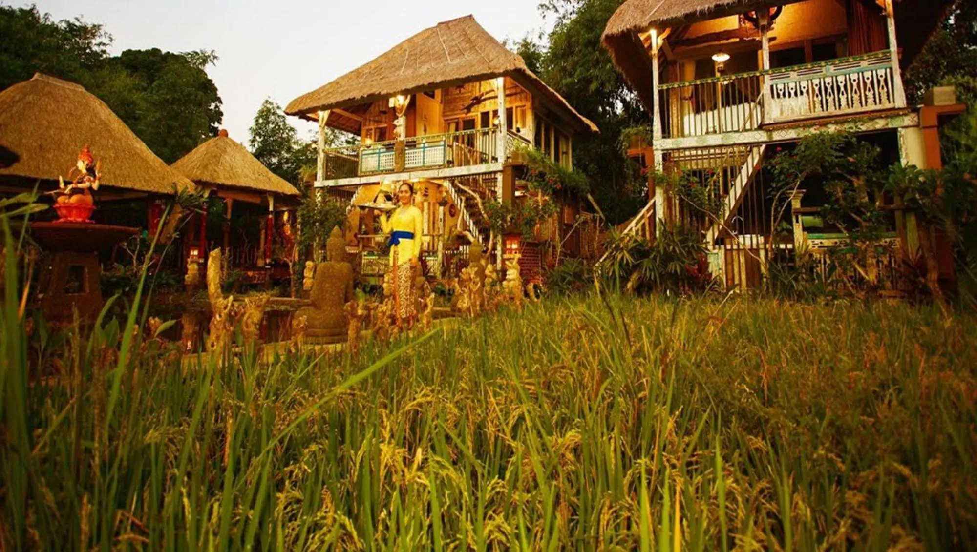 Garden in KTS Balinese Villas