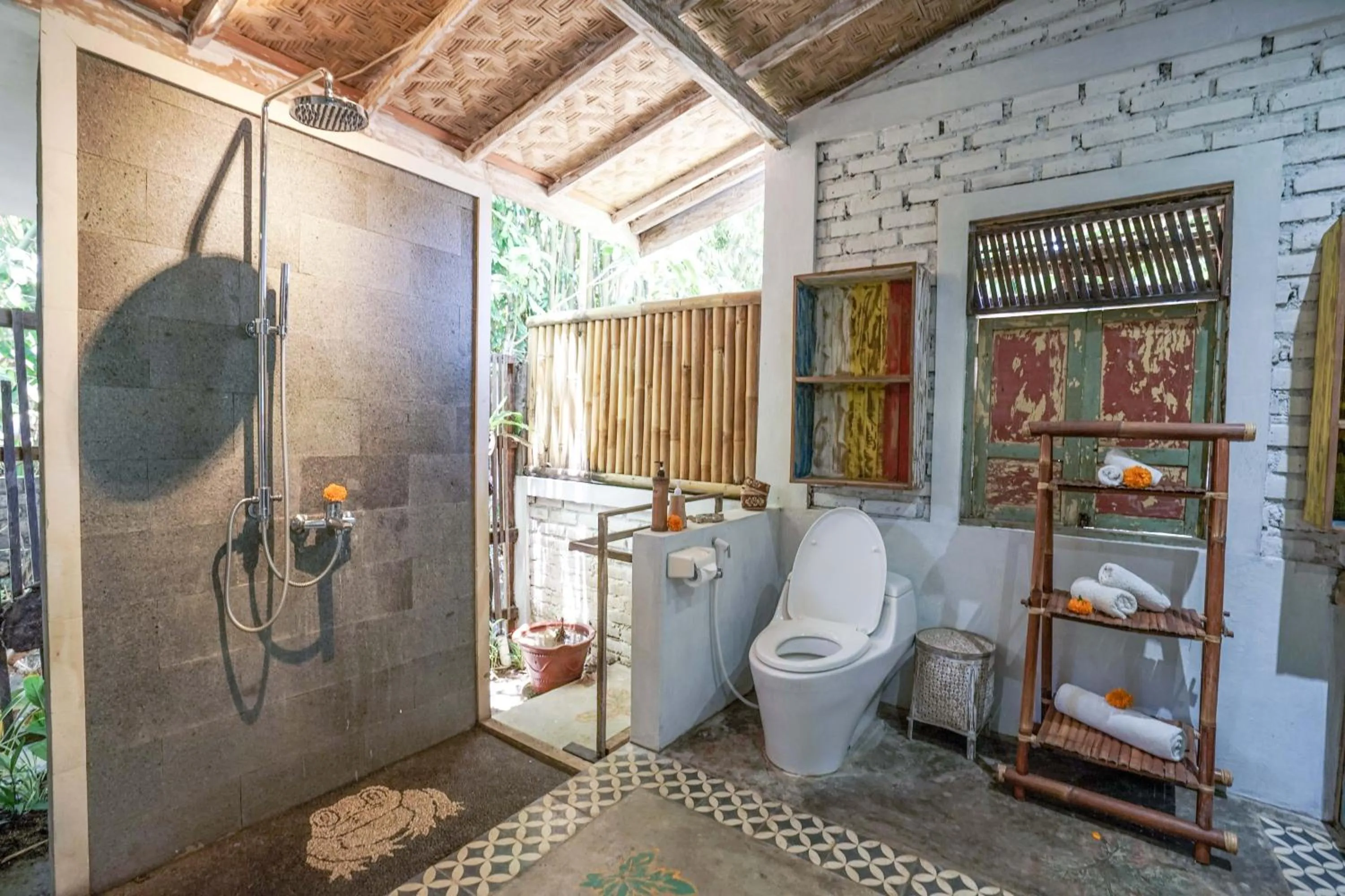 Bathroom in KTS Balinese Villas