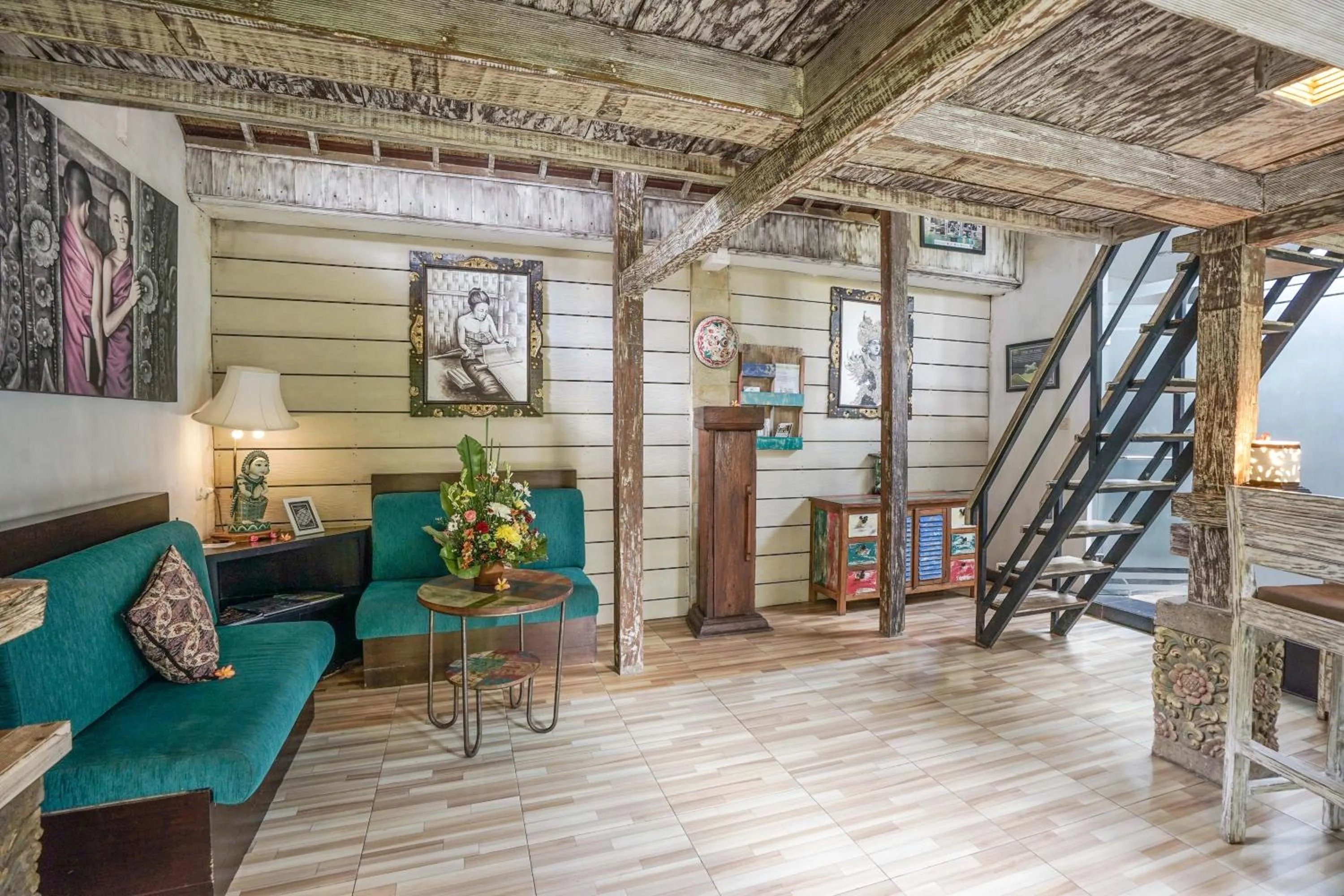 Shower in KTS Balinese Villas