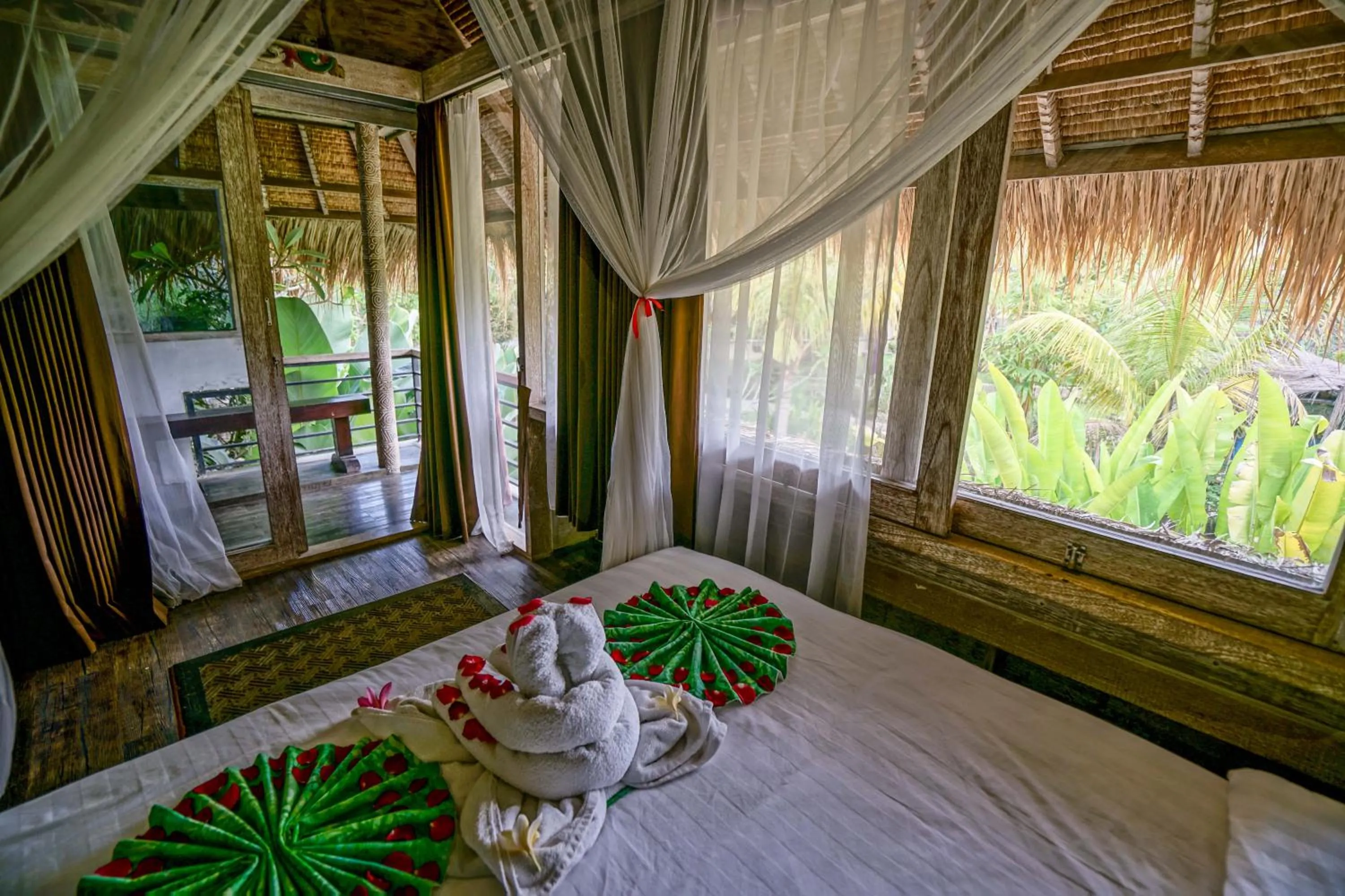 Bedroom, Bed in KTS Balinese Villas