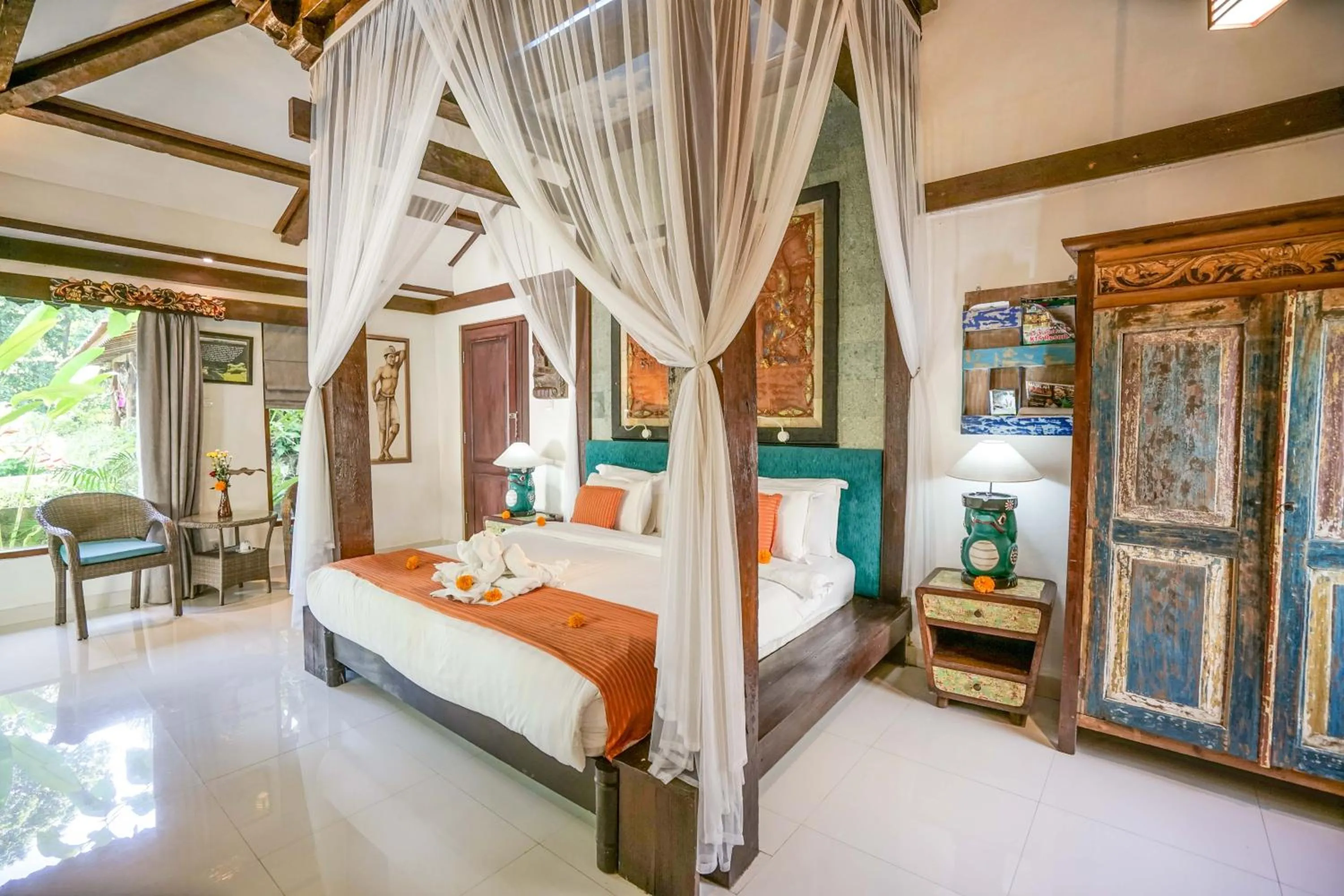 Bedroom, Bed in KTS Balinese Villas
